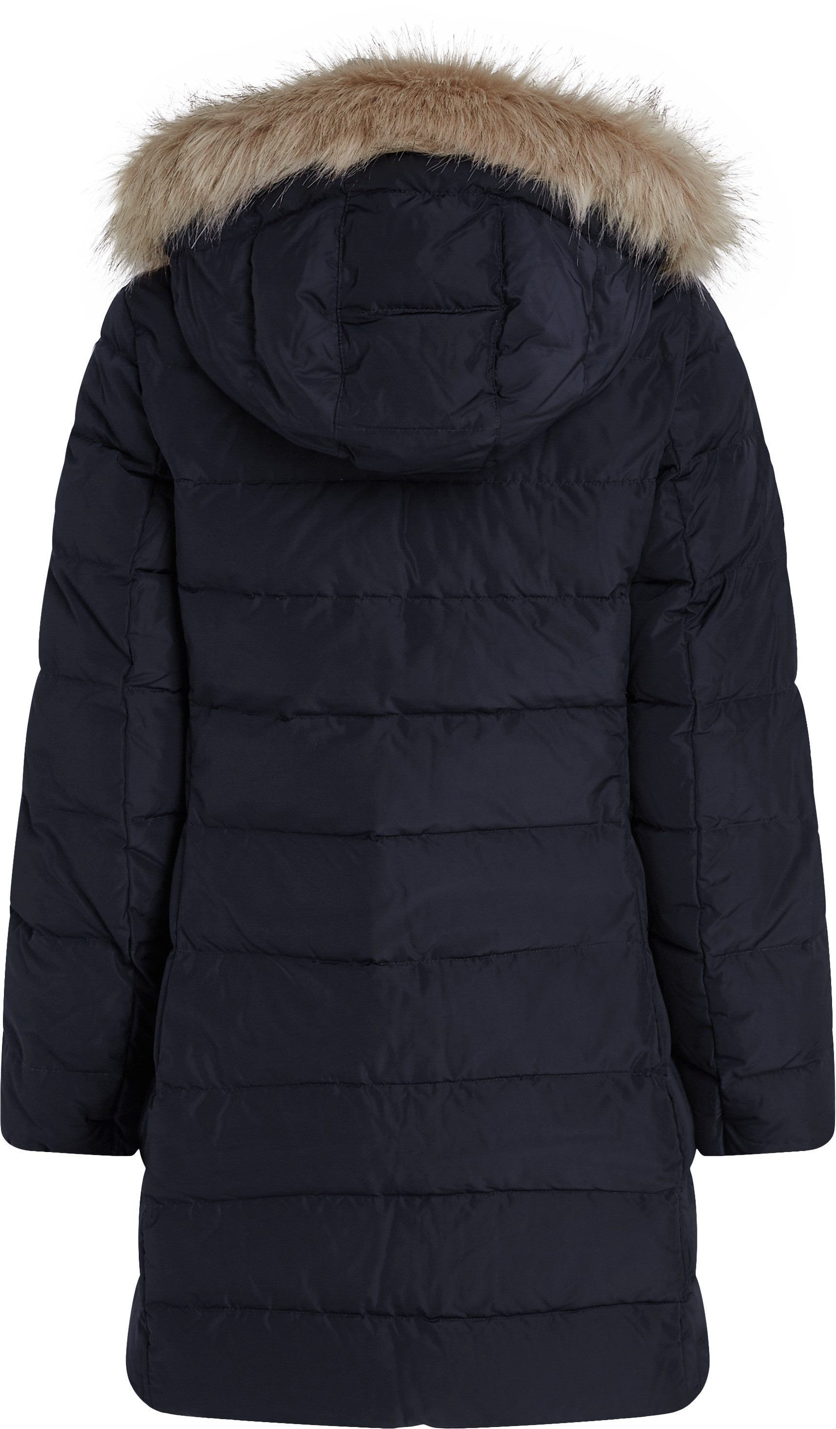Tommy Hilfiger Gewatteerde jas HERITAGE DOWN TYRA COAT WITH FUR