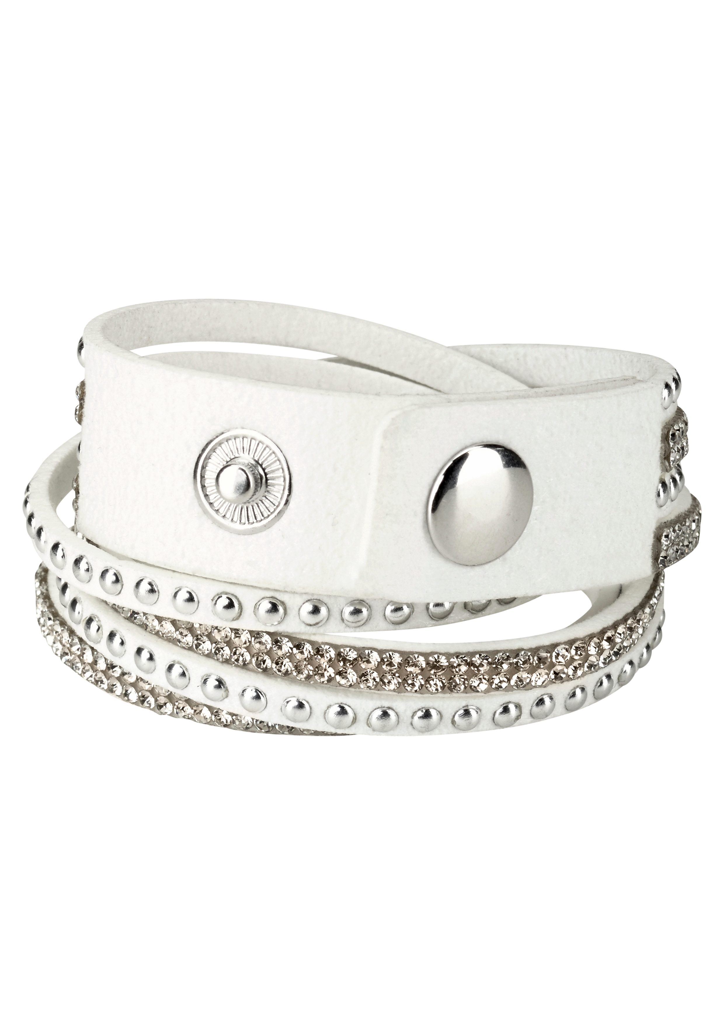 Firetti Armband In wikkel-look, studs (1-delig)