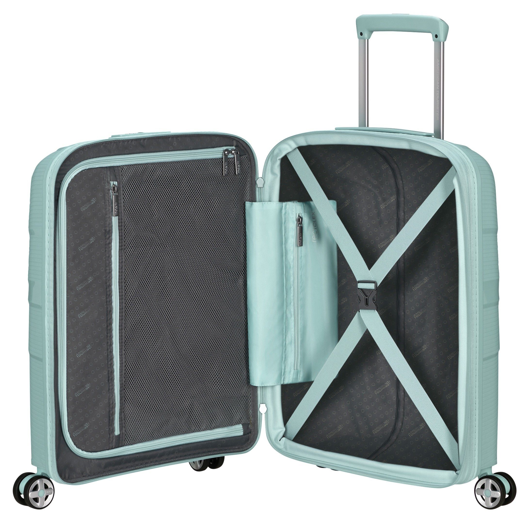 American Tourister® Hardshell-trolley STARVIBE 55 Handbagage-koffer reiskoffer met TSA-cijferslot