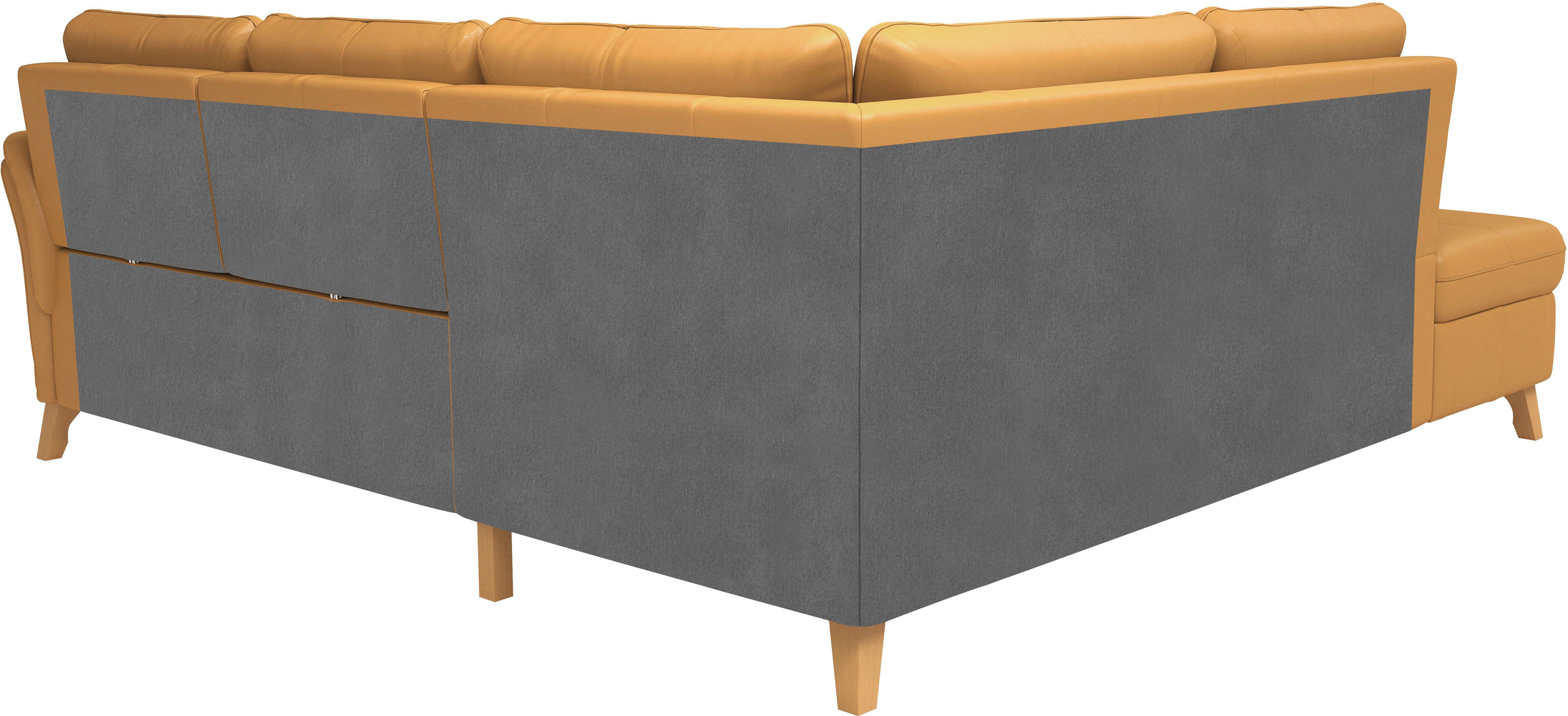 sit&more Hoekbank Göteborg inclusief zitdiepteverstelling, optioneel met bedfunctie & bedlade