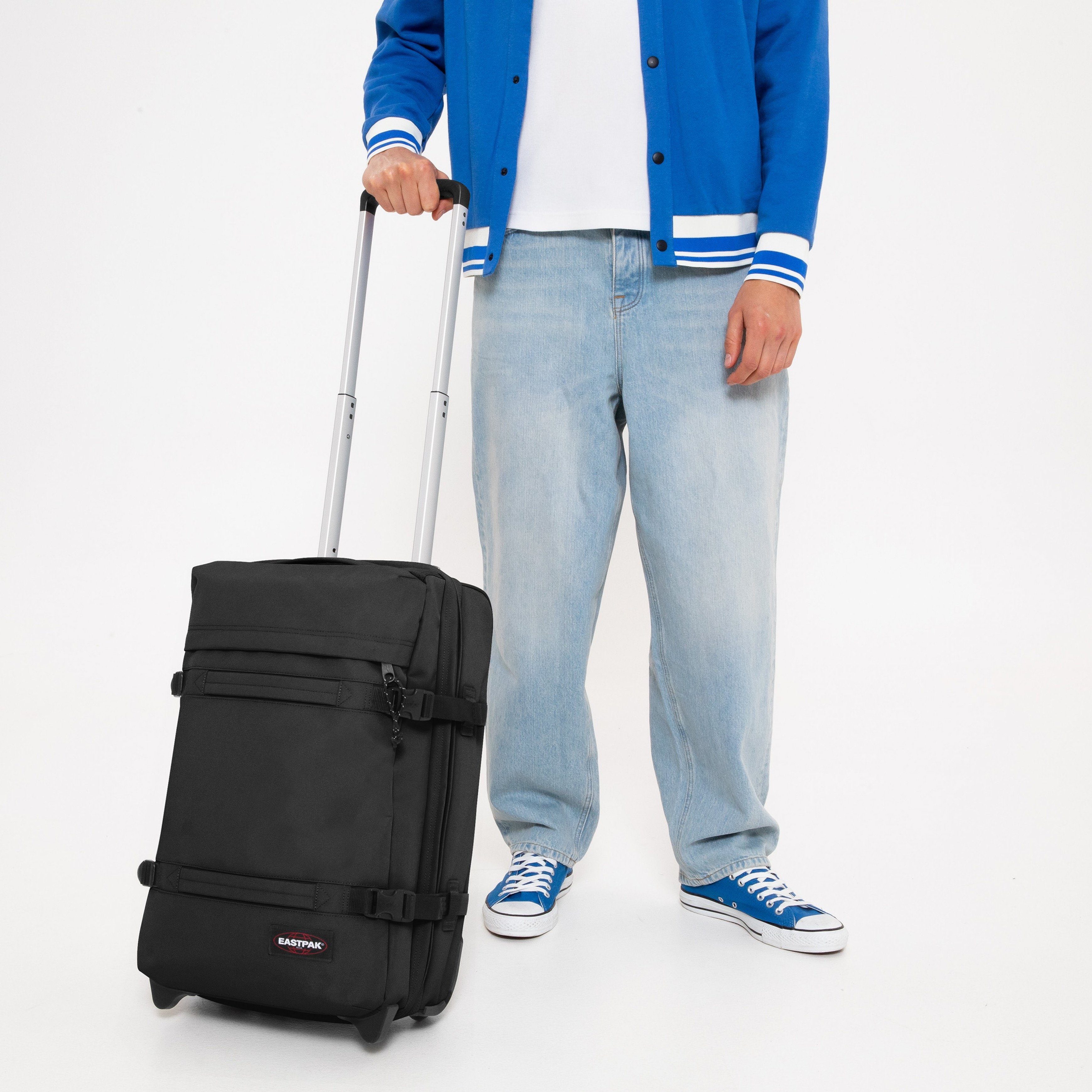 Eastpak Zachte bagage trolley TRANSIT'R S Handbagage-koffer reis bagage koffer met TSA-slot reistas