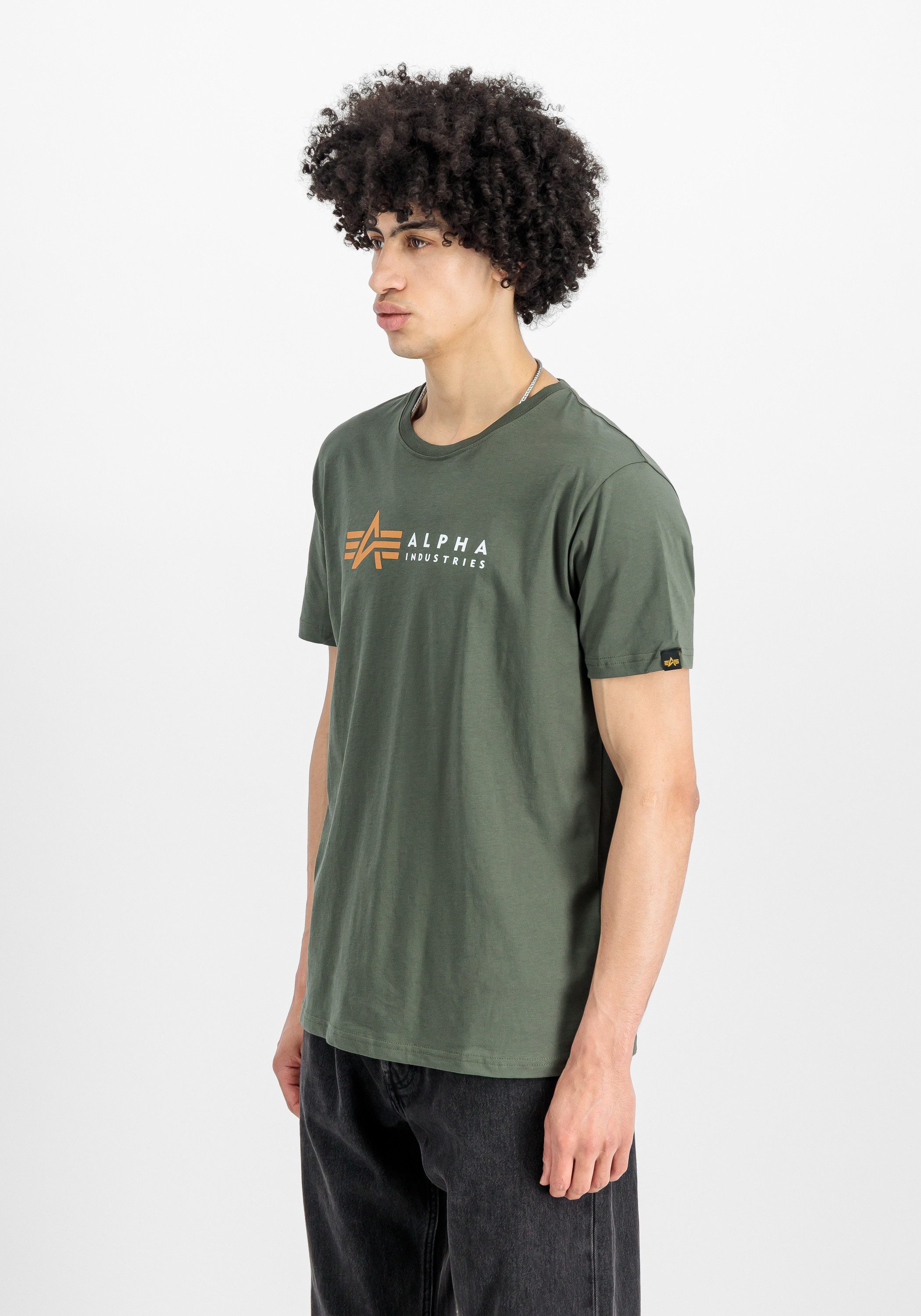 Alpha Industries T-shirt Alpha Industries Men - T-Shirts Alpha Label T-Shirt