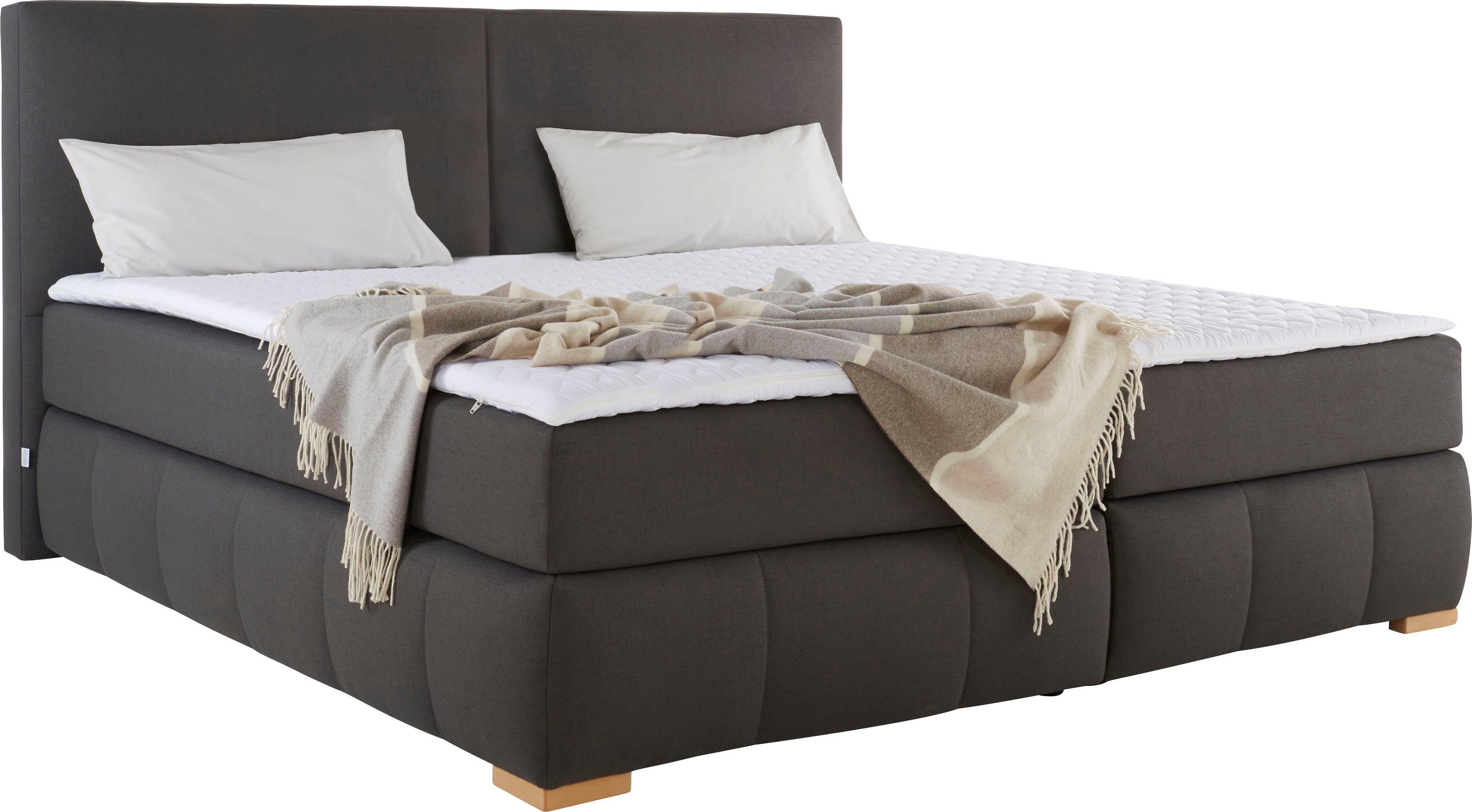 Guido Maria Kretschmer Home&Living Boxspring Wehma incl. matrastopper voor 3 verschillende matrassen, ook in fluwelen stof