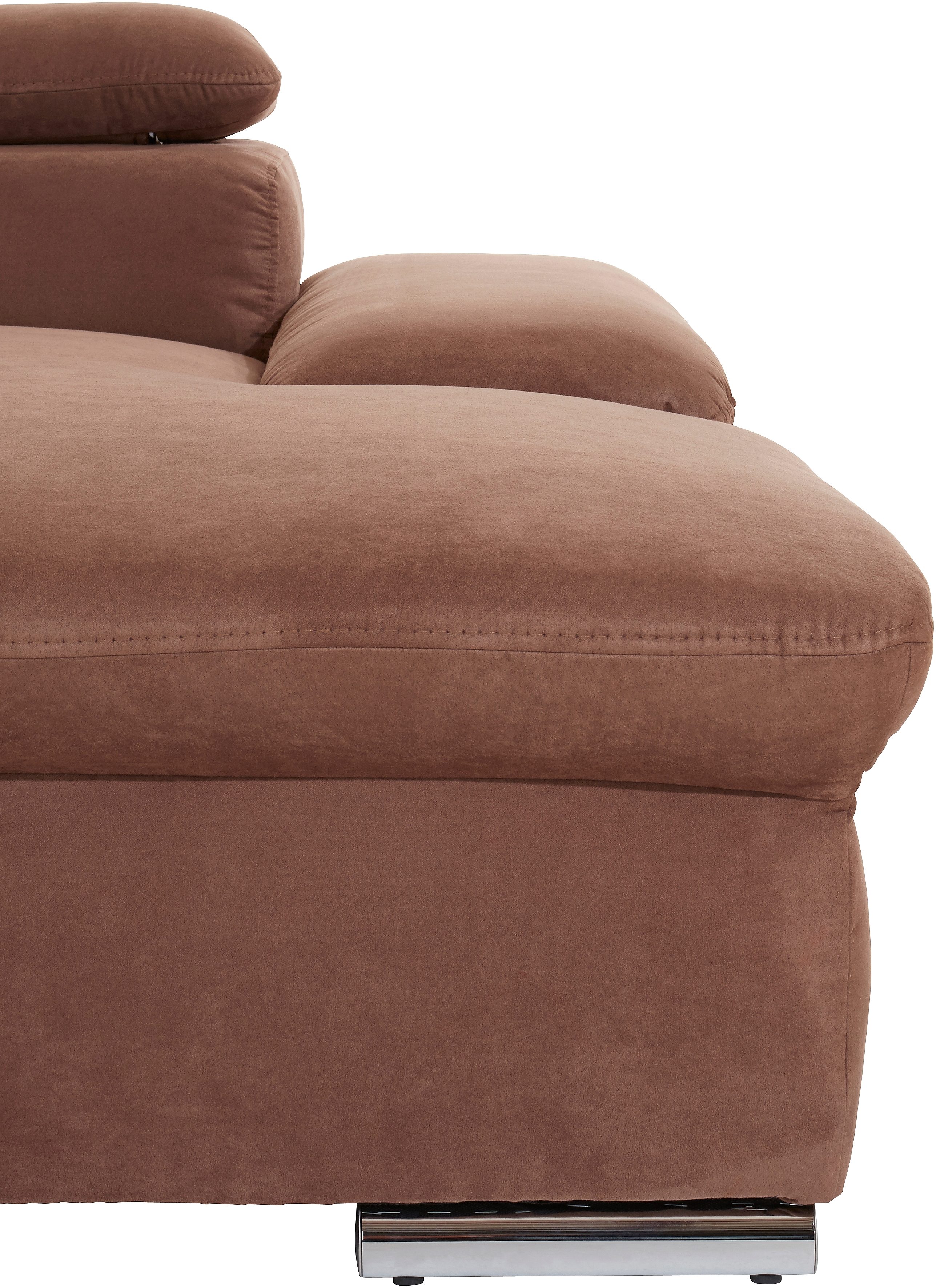 sit&more Zithoek Alcatraz U-vorm optioneel met slaapfunctie