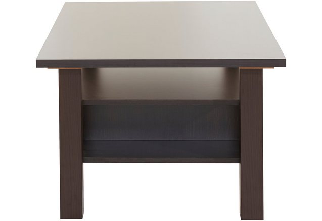 Salontafel met gevlochten mand Salontafel met gevlochten mand