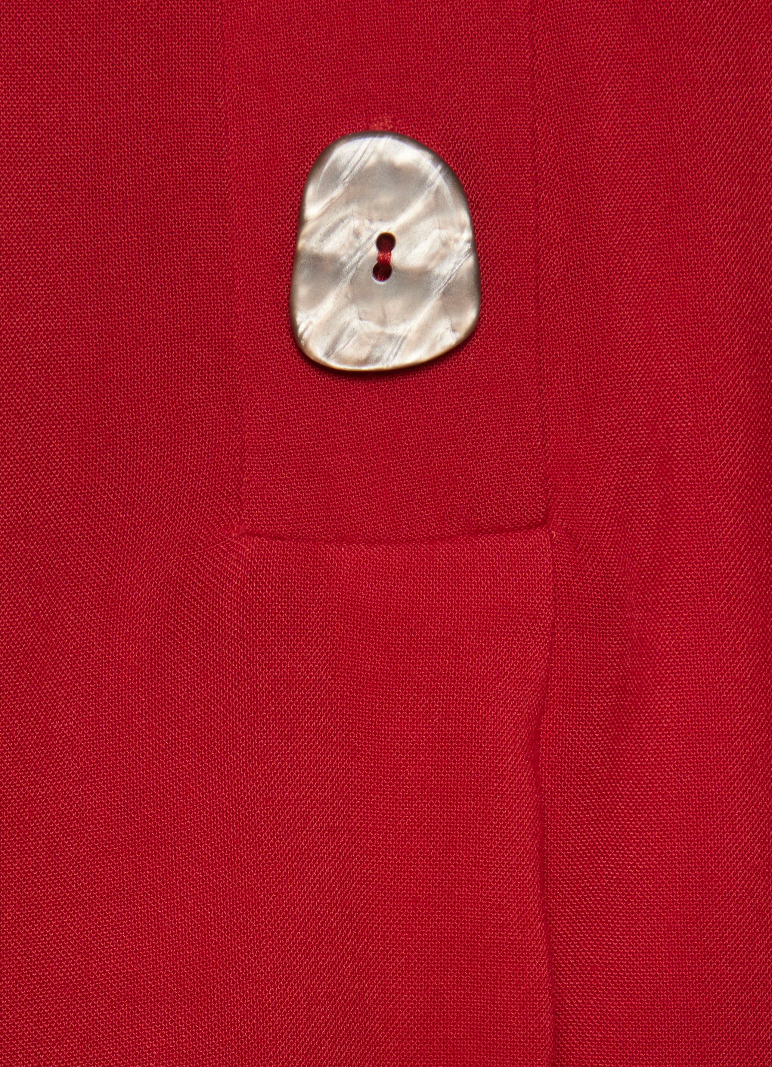 Lascana Blouse zonder sluiting met modieuze knopen luchtige korte mouwen blouse zomers