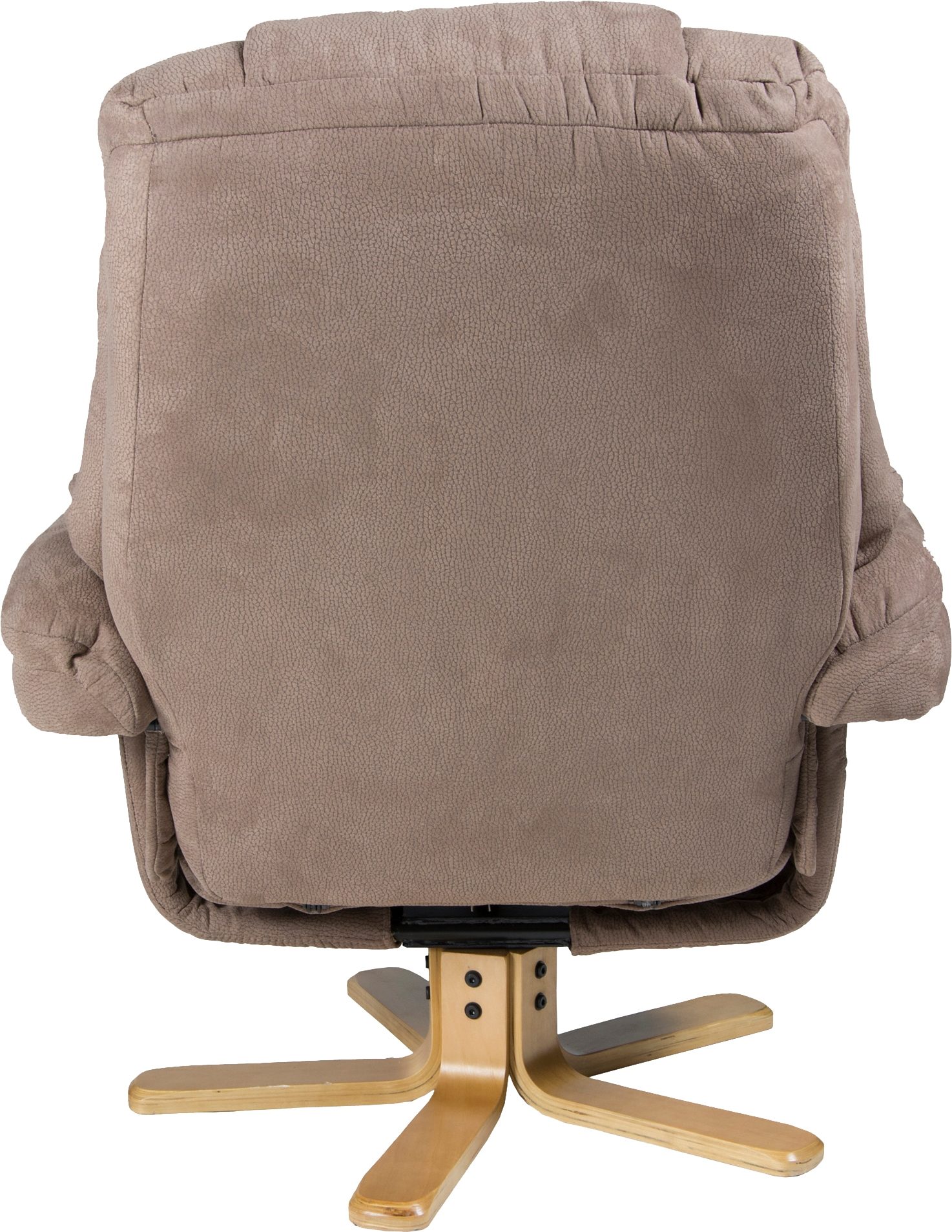 Duo Collection Relaxfauteuil Bordeaux met voetenbank en relaxfunctie, 360 graden draaibaar