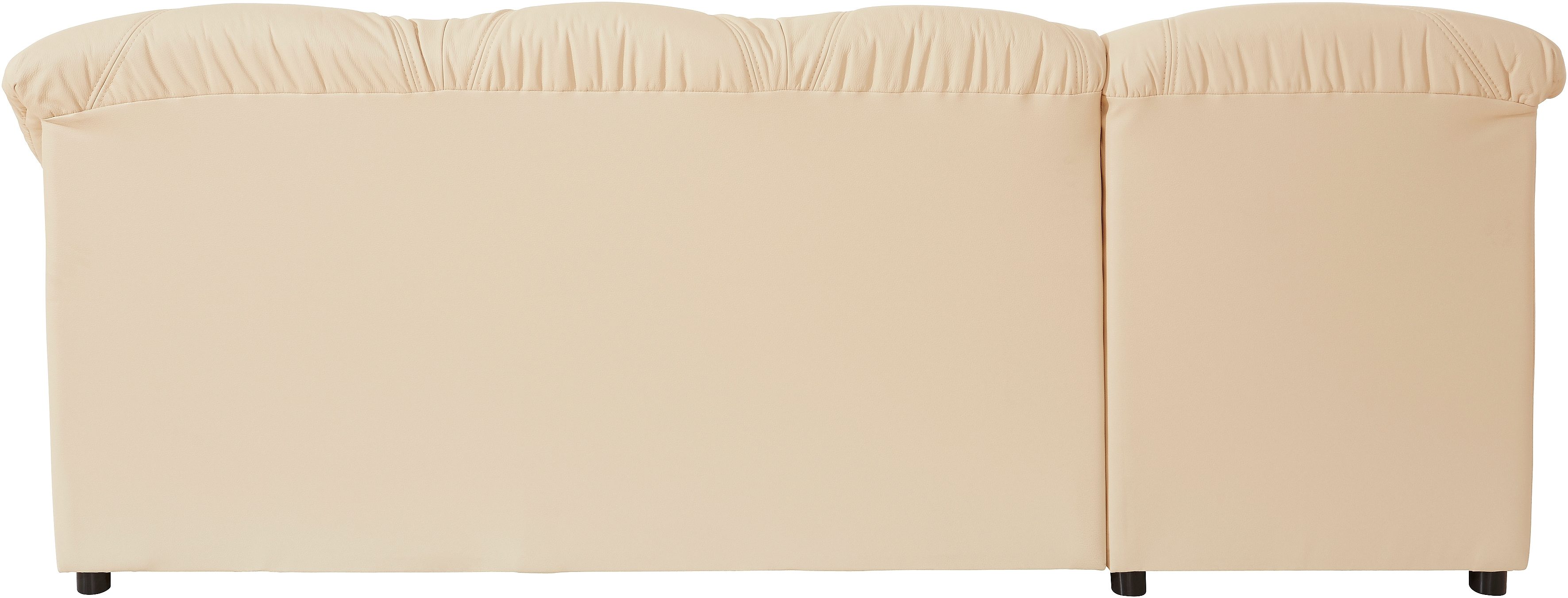 DOMO collection Hoekbank Flores slaapbank, B/D/H: 233/142/86 cm, L-vorm naar keuze met slaapfunctie, naar keuze met binnenvering, ook in leer