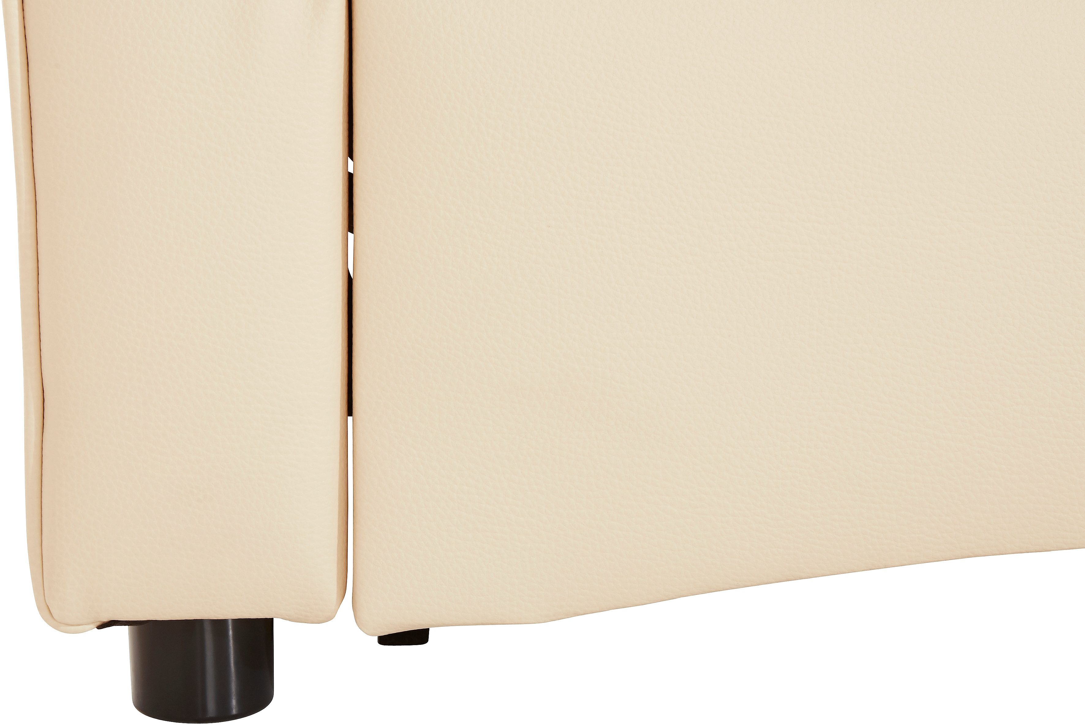 DOMO collection Hoekbank Flores slaapbank, B/D/H: 233/142/86 cm, L-vorm naar keuze met slaapfunctie, naar keuze met binnenvering, ook in leer