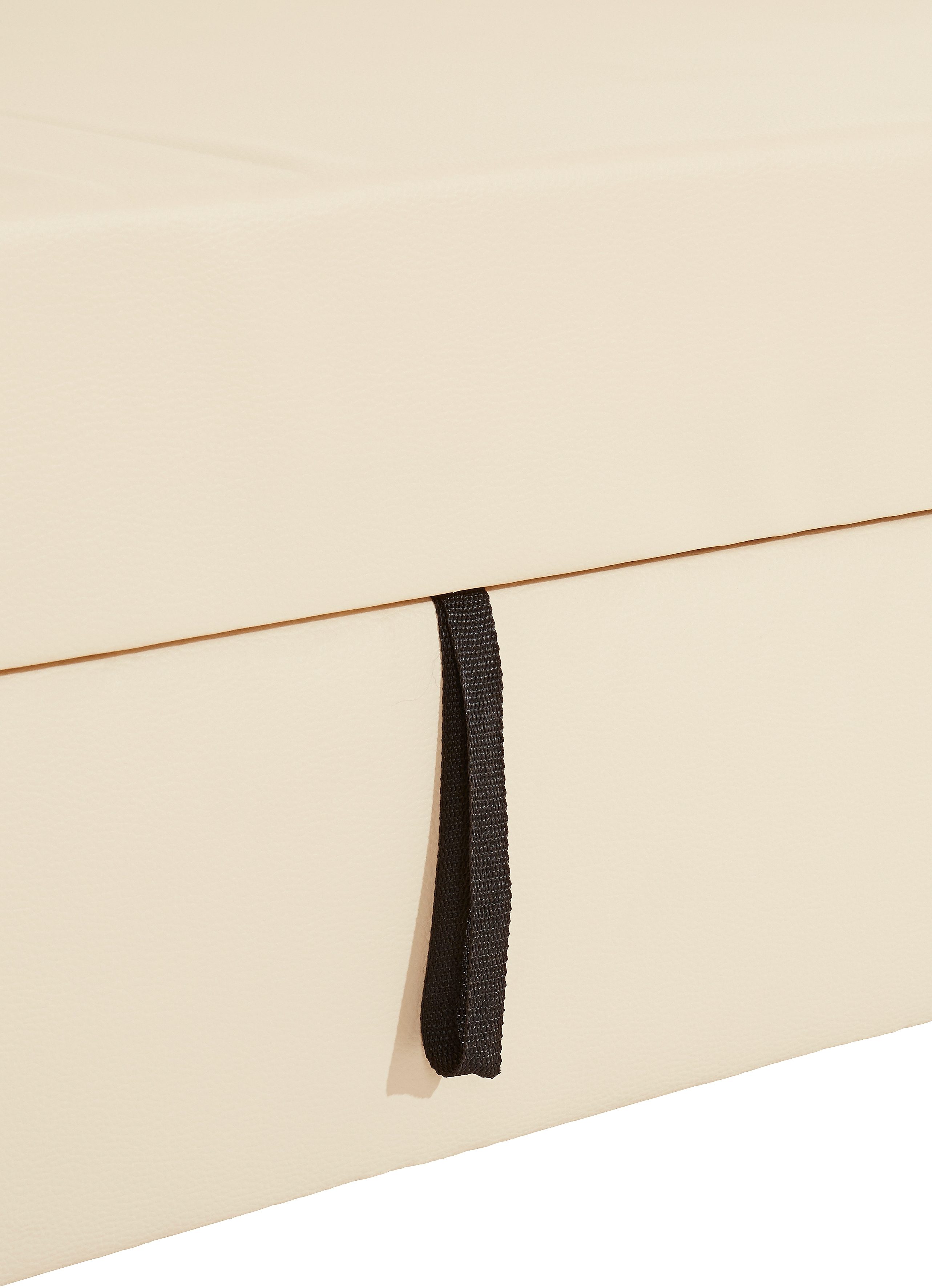 DOMO collection Hoekbank Flores slaapbank, B/D/H: 233/142/86 cm, L-vorm naar keuze met slaapfunctie, naar keuze met binnenvering, ook in leer