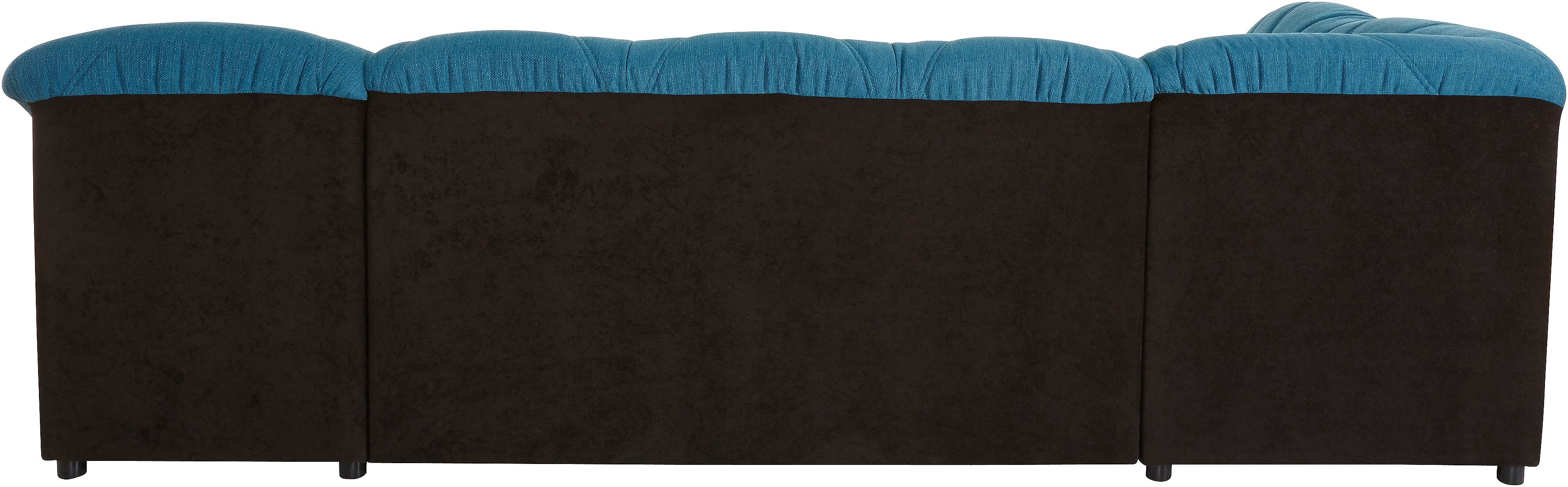 DOMO collection Zithoek Flores ook in leren bekleding, B/D/H: 293/180/86 cm, U-vorm (3 stuks)