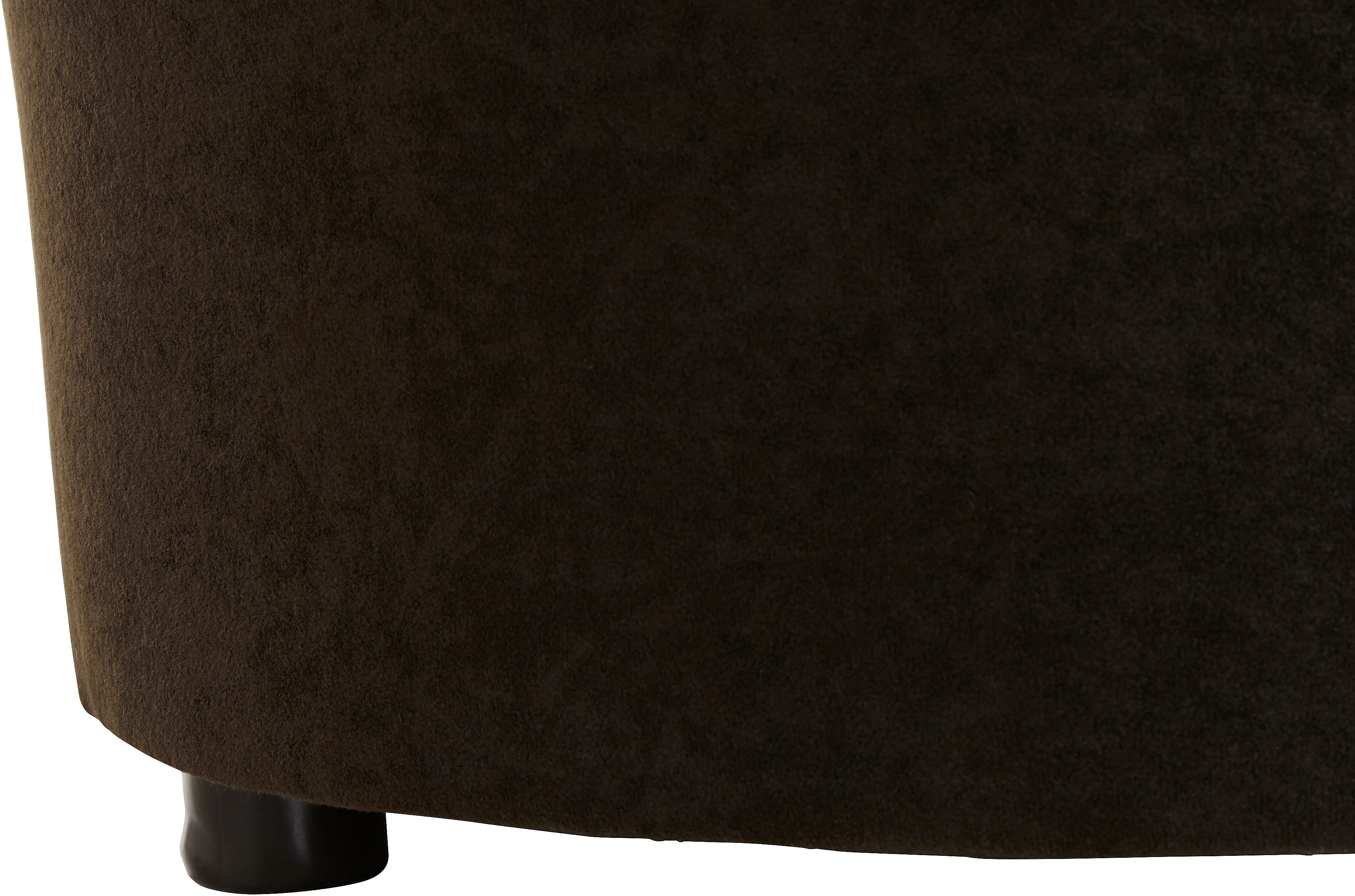 DOMO collection Zithoek Flores ook in leren bekleding, B/D/H: 293/180/86 cm, U-vorm (3 stuks)