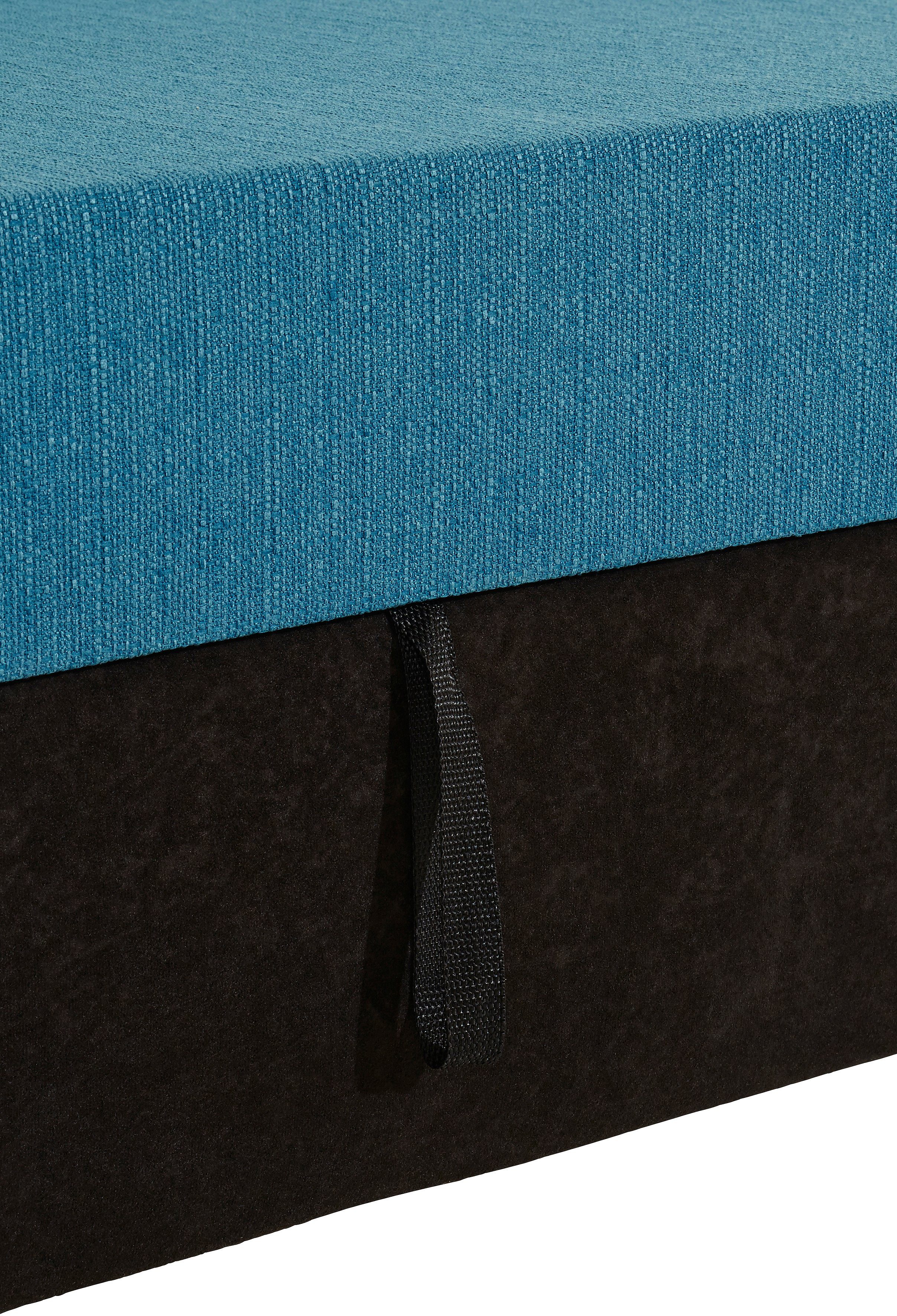 DOMO collection Zithoek Flores ook in leren bekleding, B/D/H: 293/180/86 cm, U-vorm (3 stuks)