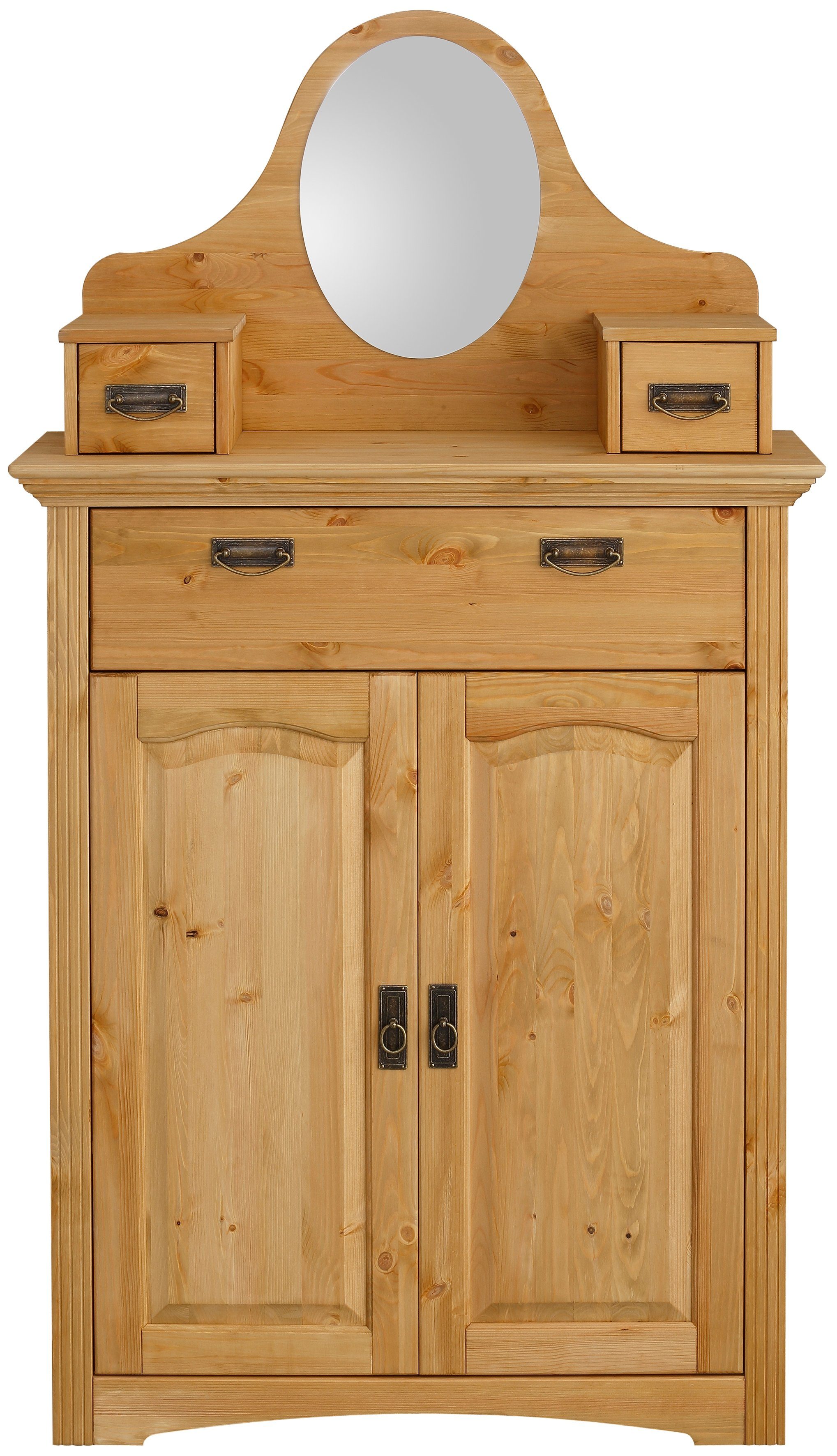Home affaire Kast met laden en deuren Konrad Breedte 94 cm, van massief, FSC®-gecertificeerd dennenhout