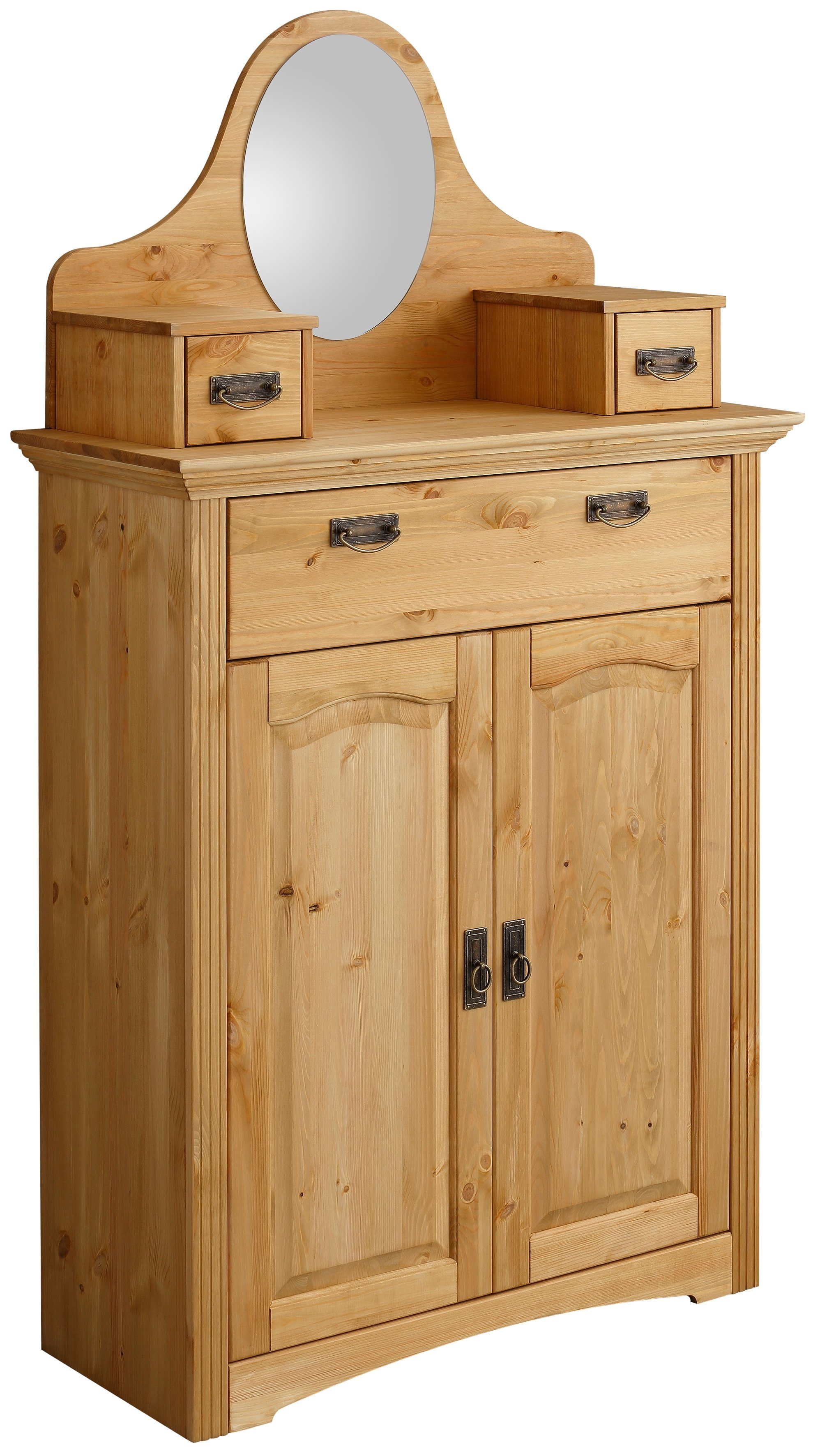 Home affaire Kast met laden en deuren Konrad Breedte 94 cm, van massief, FSC®-gecertificeerd dennenhout