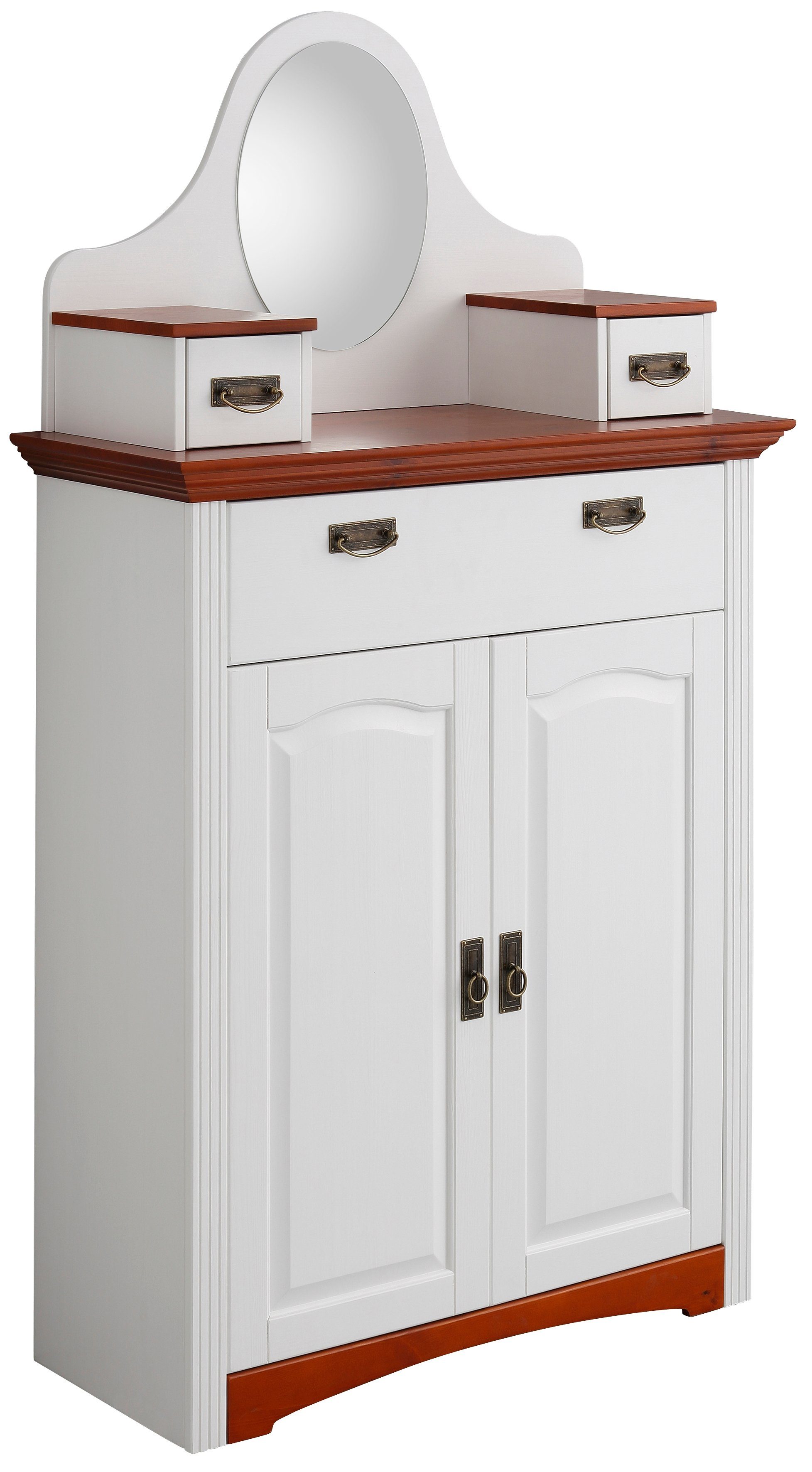 Home affaire Kast met laden en deuren Konrad Breedte 94 cm, van massief, FSC®-gecertificeerd dennenhout