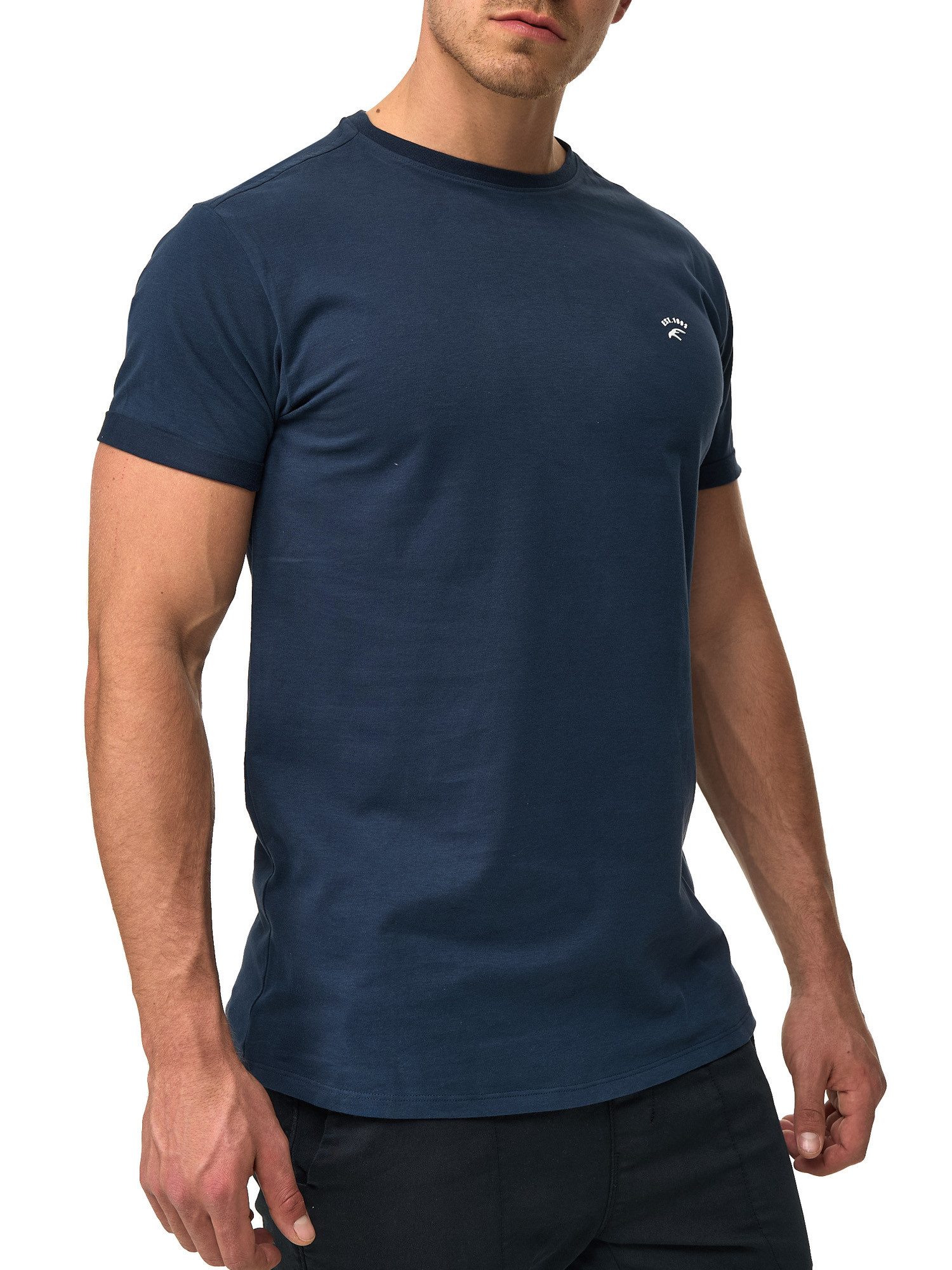 Indicode Shirt met ronde hals INKloge