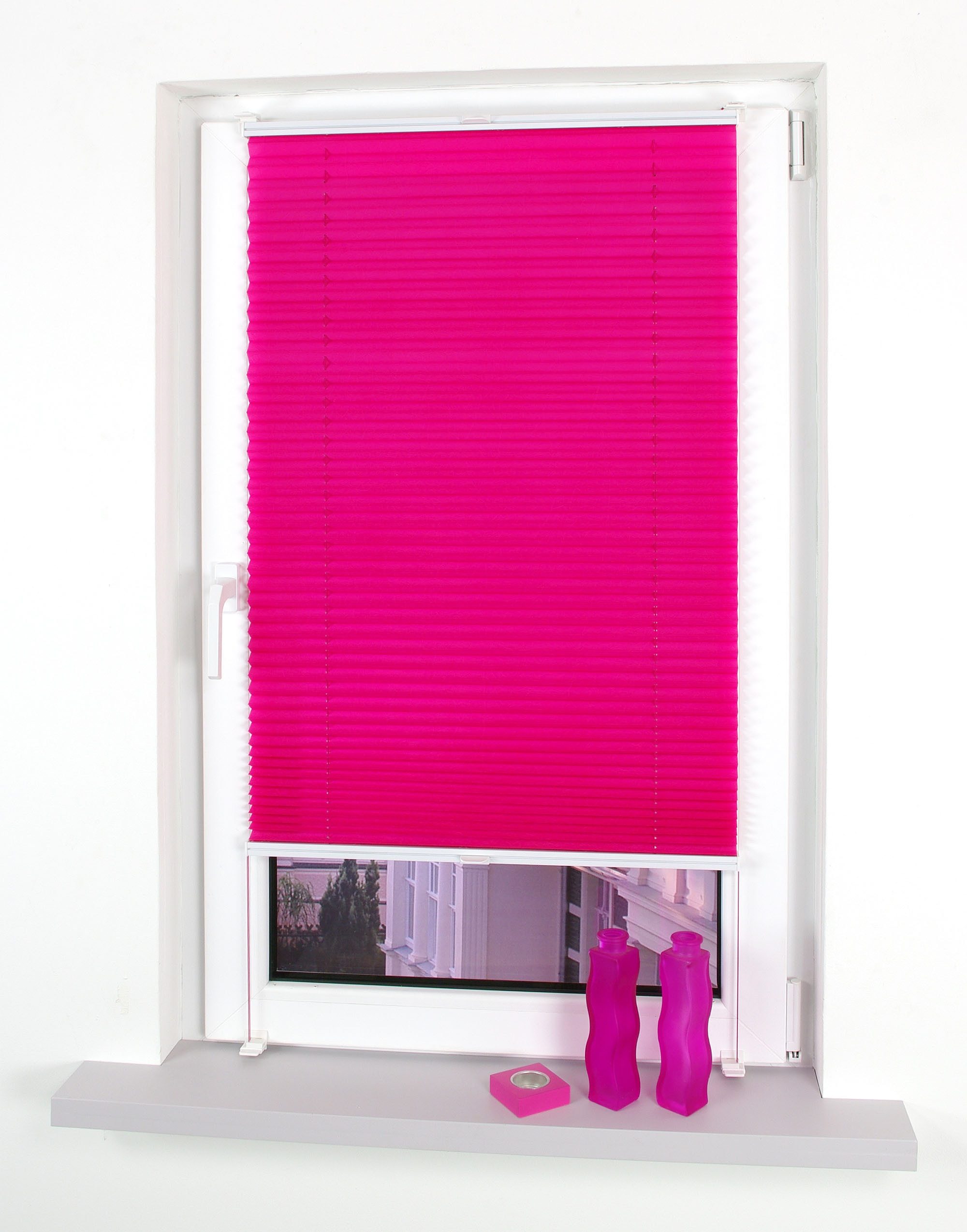 Liedeco Plissé Klemmfix-plissé YOUNG COLOURS (1 stuk)