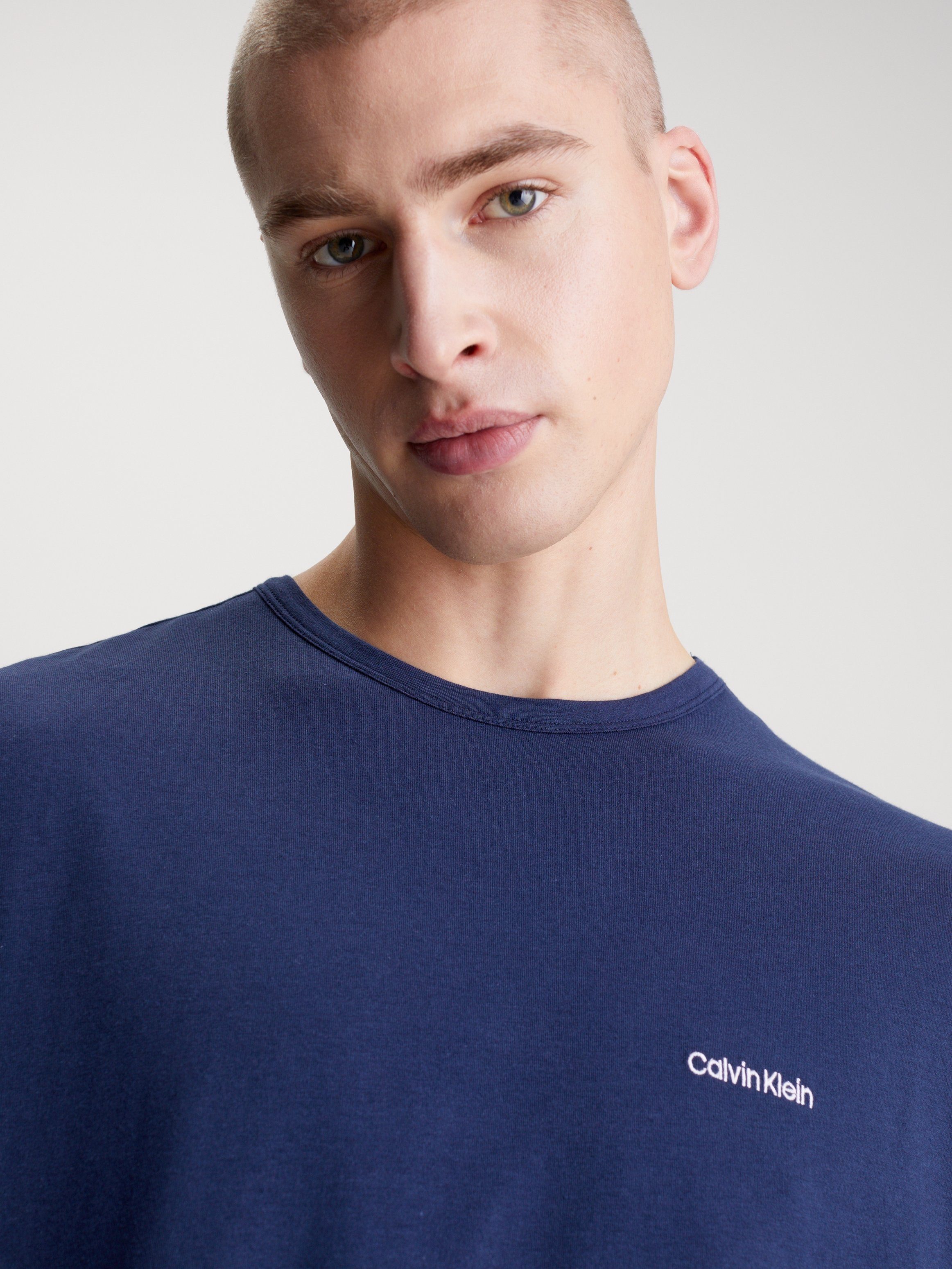 Calvin Klein T-shirt S/S CREW NECK met een ronde hals