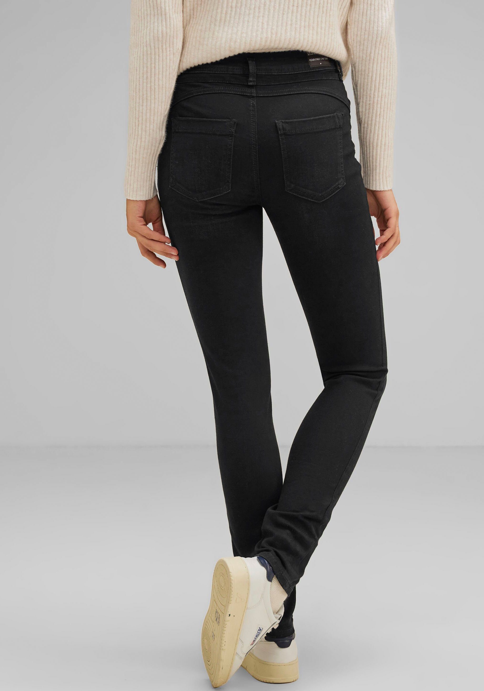 STREET ONE Slim fit jeans in york stijl