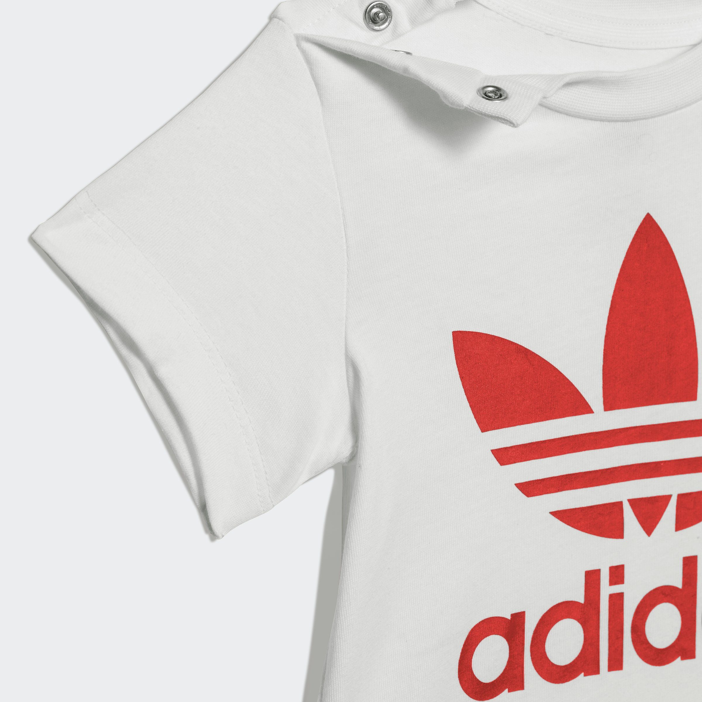 adidas Originals Functionele bodywarmer TREFOIL SHORTS AND SHIRT (set)
