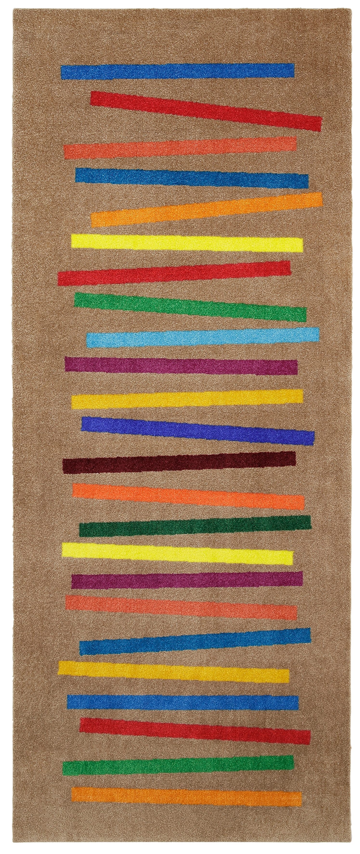 wash+dry by Kleen-Tex Loper Mixed Stripes Inloopmatten, modern streepdessin, antislip, wasbaar