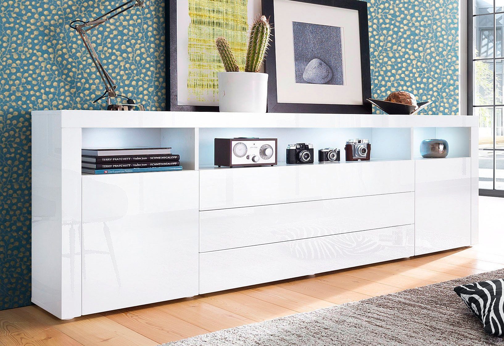 borchardt Möbel Dressoir Santa Fe Breedte 200 cm