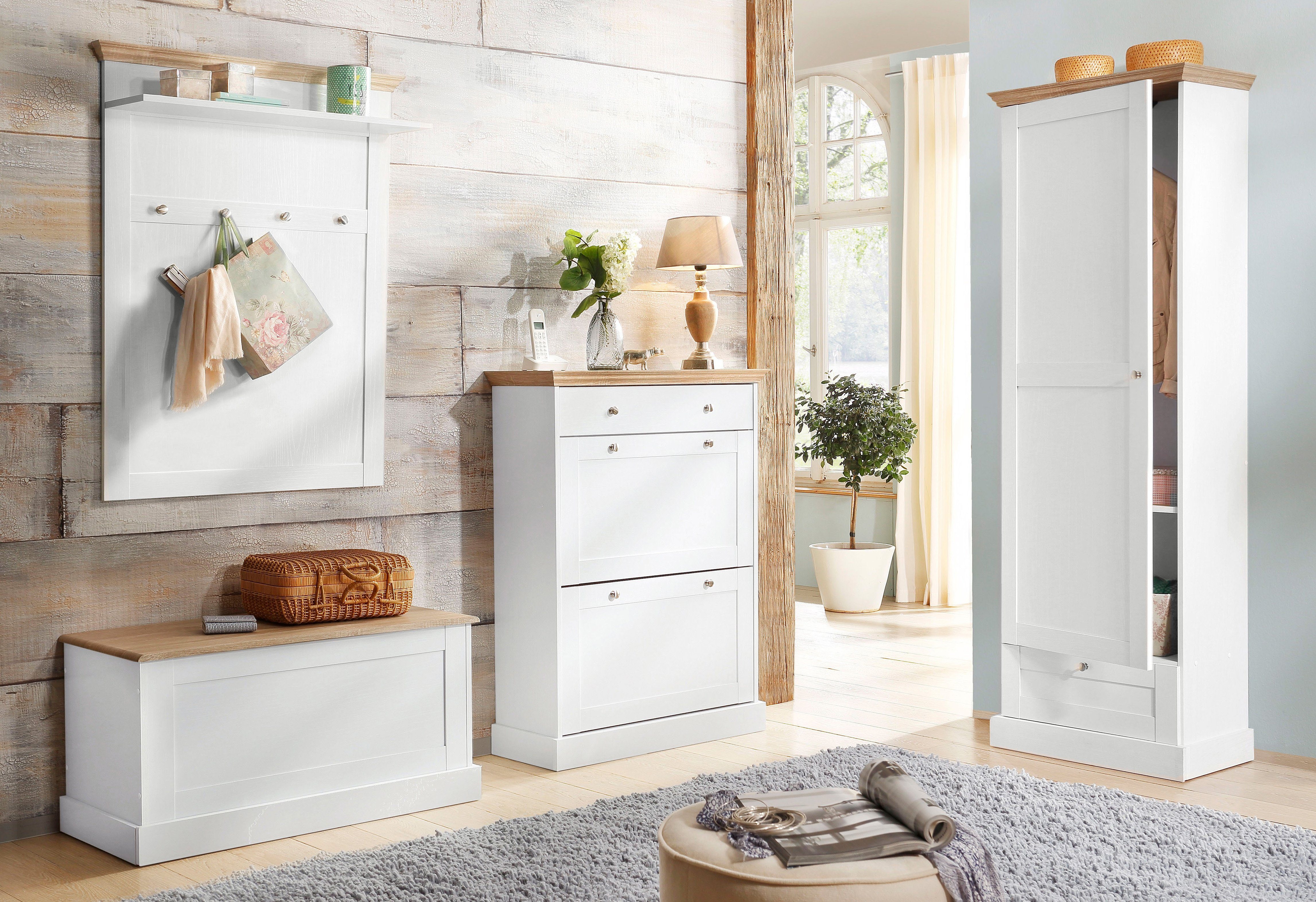 Home affaire Zitbank Binz twee verschillende kleurvarianten, met bergruimte, breedte 90 cm