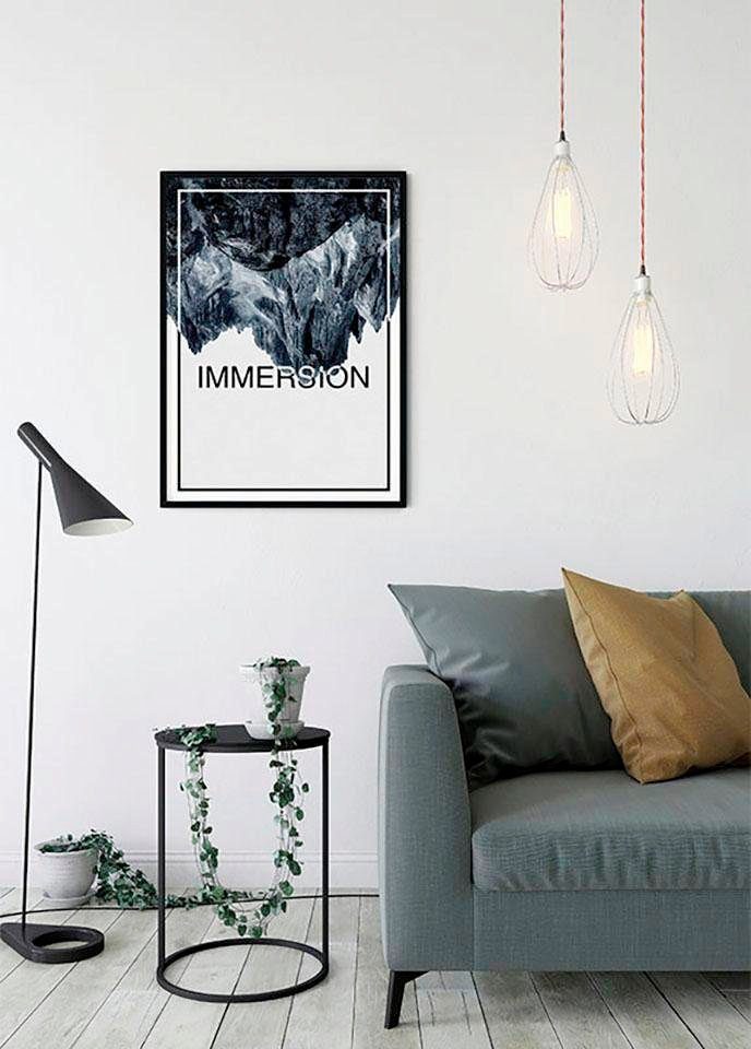 Komar Wanddecoratie Onderdompeling Steel Wanddecoratie - zonder lijst (1 stuk)