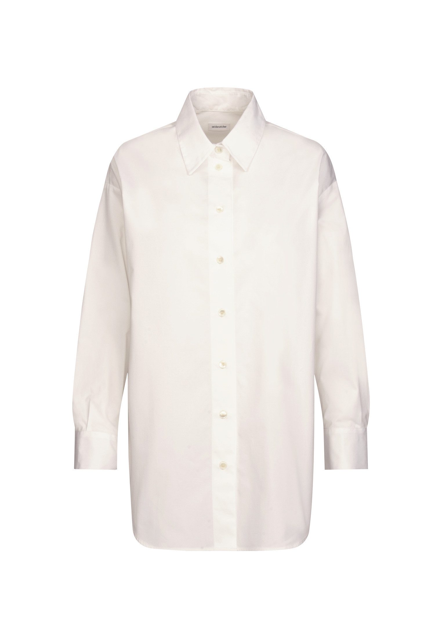 seidensticker Overhemdblouse Kraag uni
