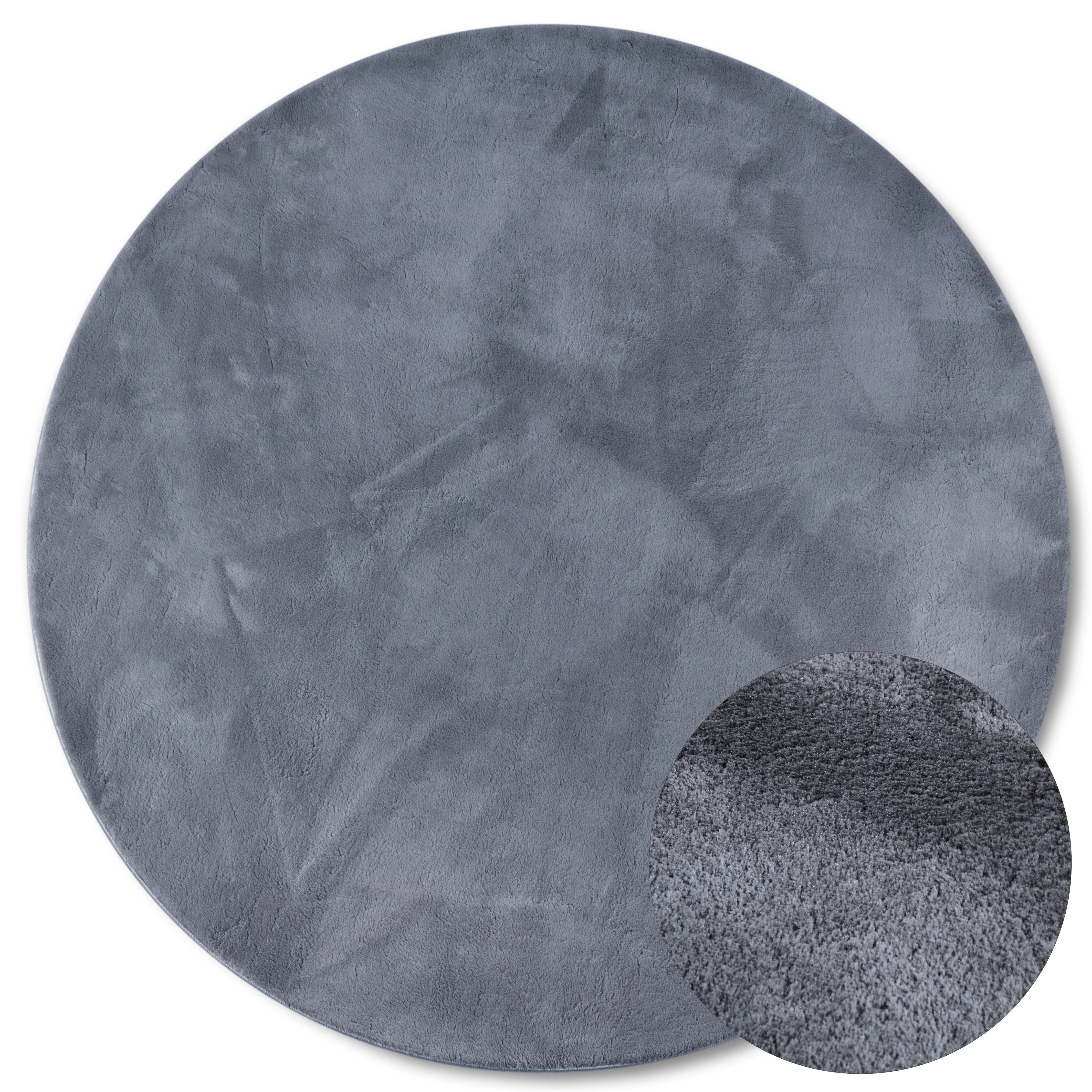 Villeroy & Boch Vloerkleed Leon Lange pool, shaggy, effen, pluizig, zacht, glanzend, modern, effen