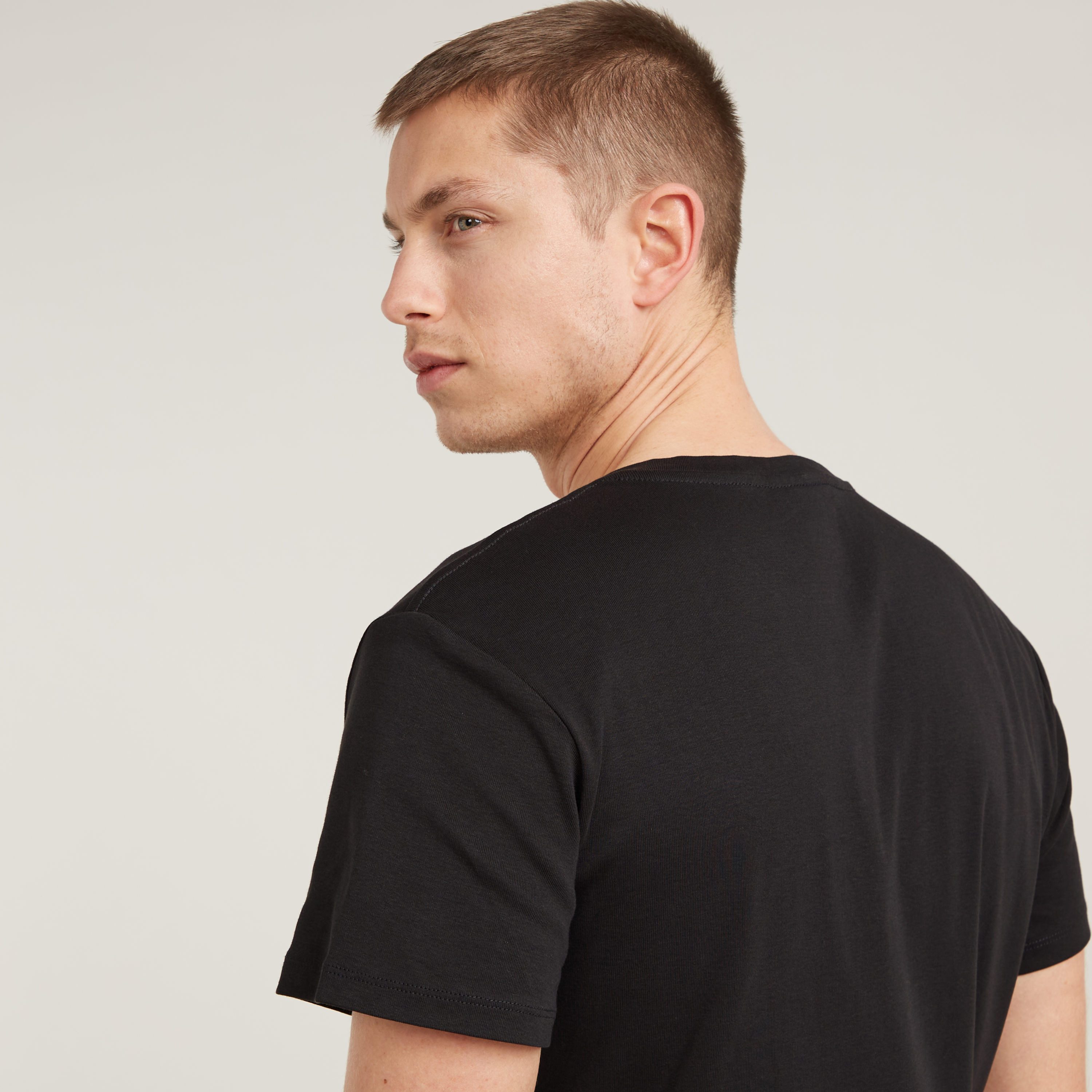 G-Star RAW Shirt met V-hals in tweepack (set, 2-delig)
