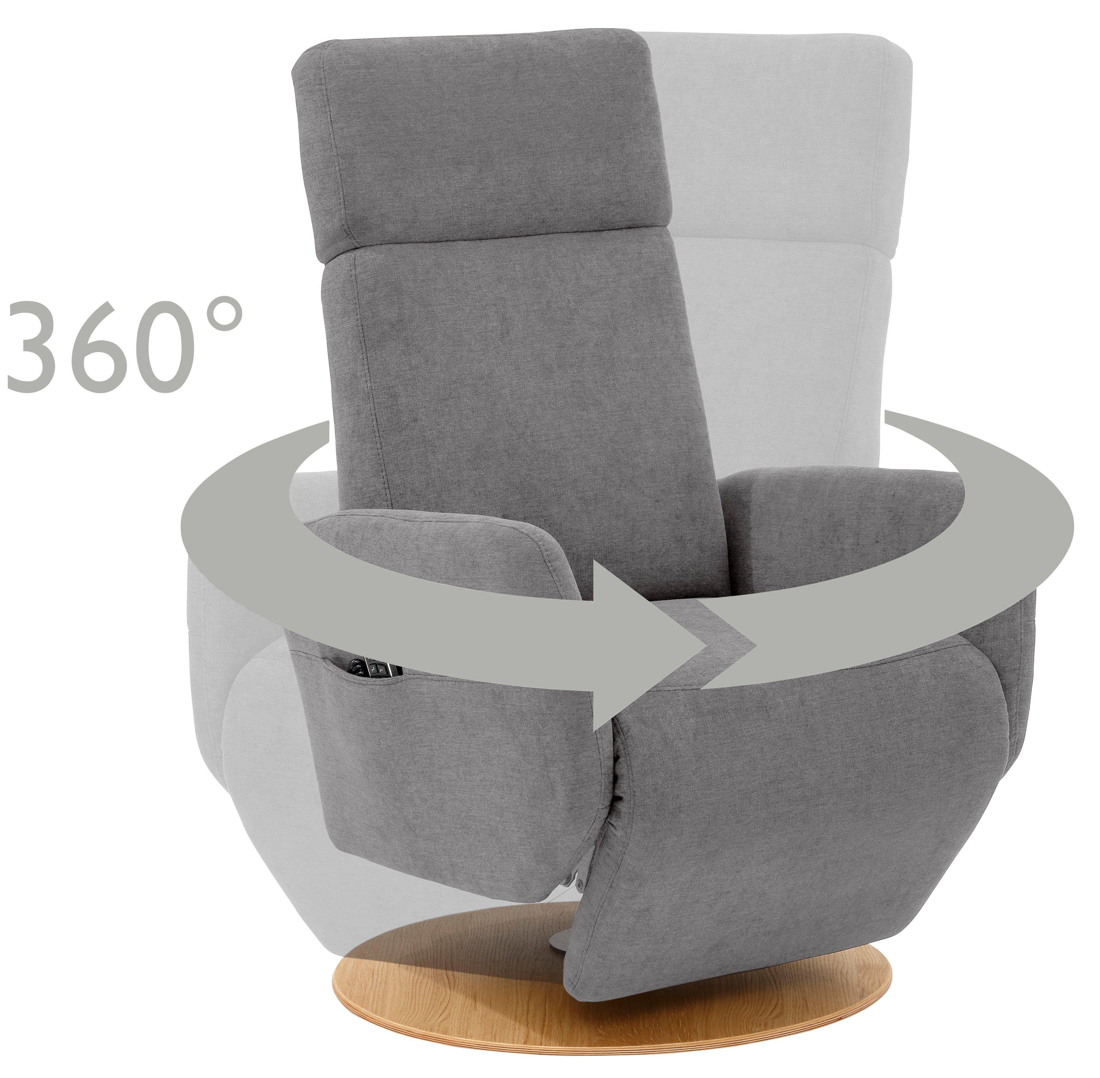 sit&more Relaxfauteuil Cobra naar keuze met 2 motoren, 2 motoren en accu of met 2 motoren