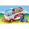playmobil constructie-speelset touringcar (6773), playmobil 1-2-3 gemaakt in europa multicolor