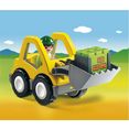 playmobil constructie-speelset laadschop op wielen (6775), playmobil 1-2-3 gemaakt in europa multicolor