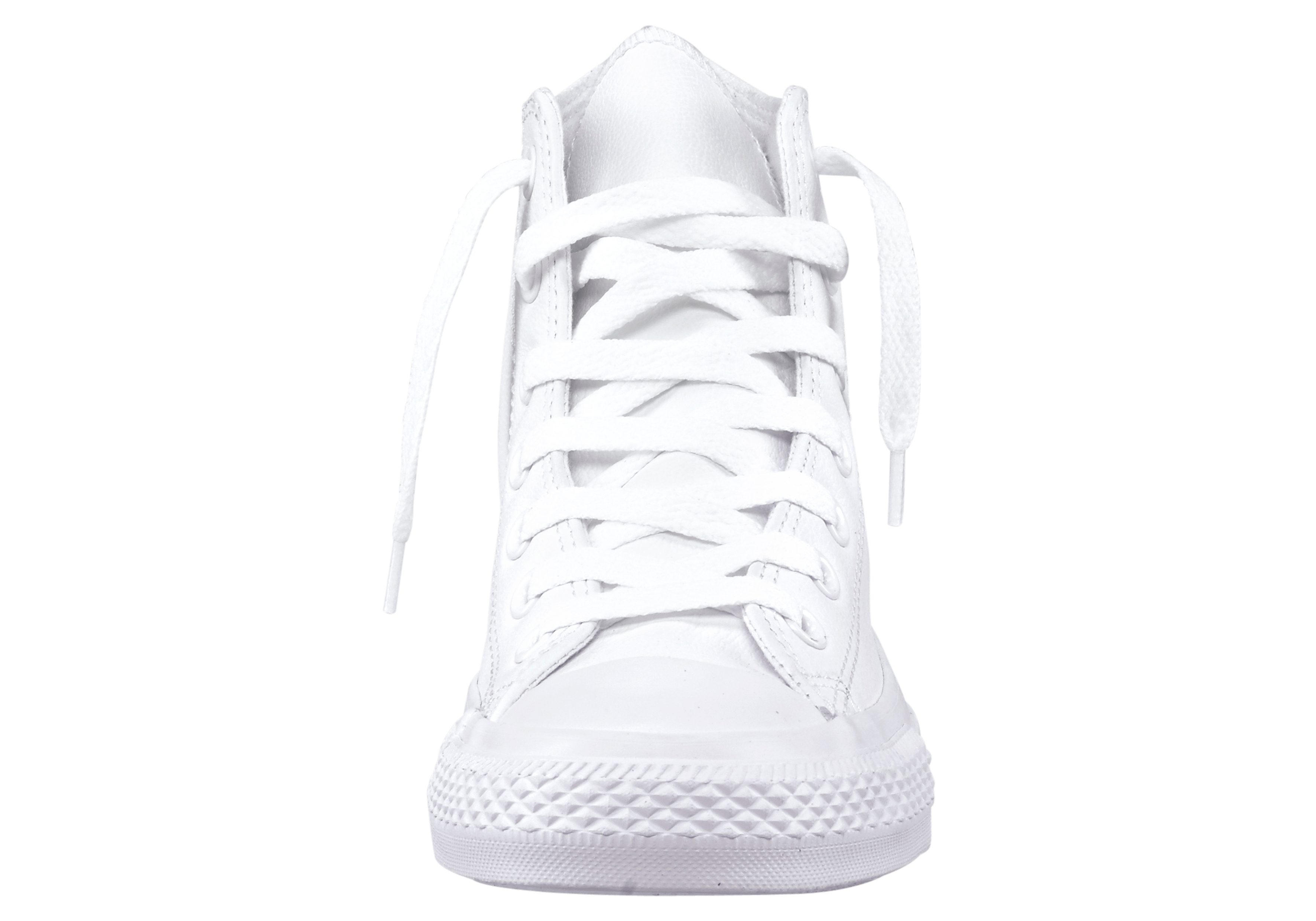 Converse Sneakers Chuck Taylor All Star Hi Monochroom Leer