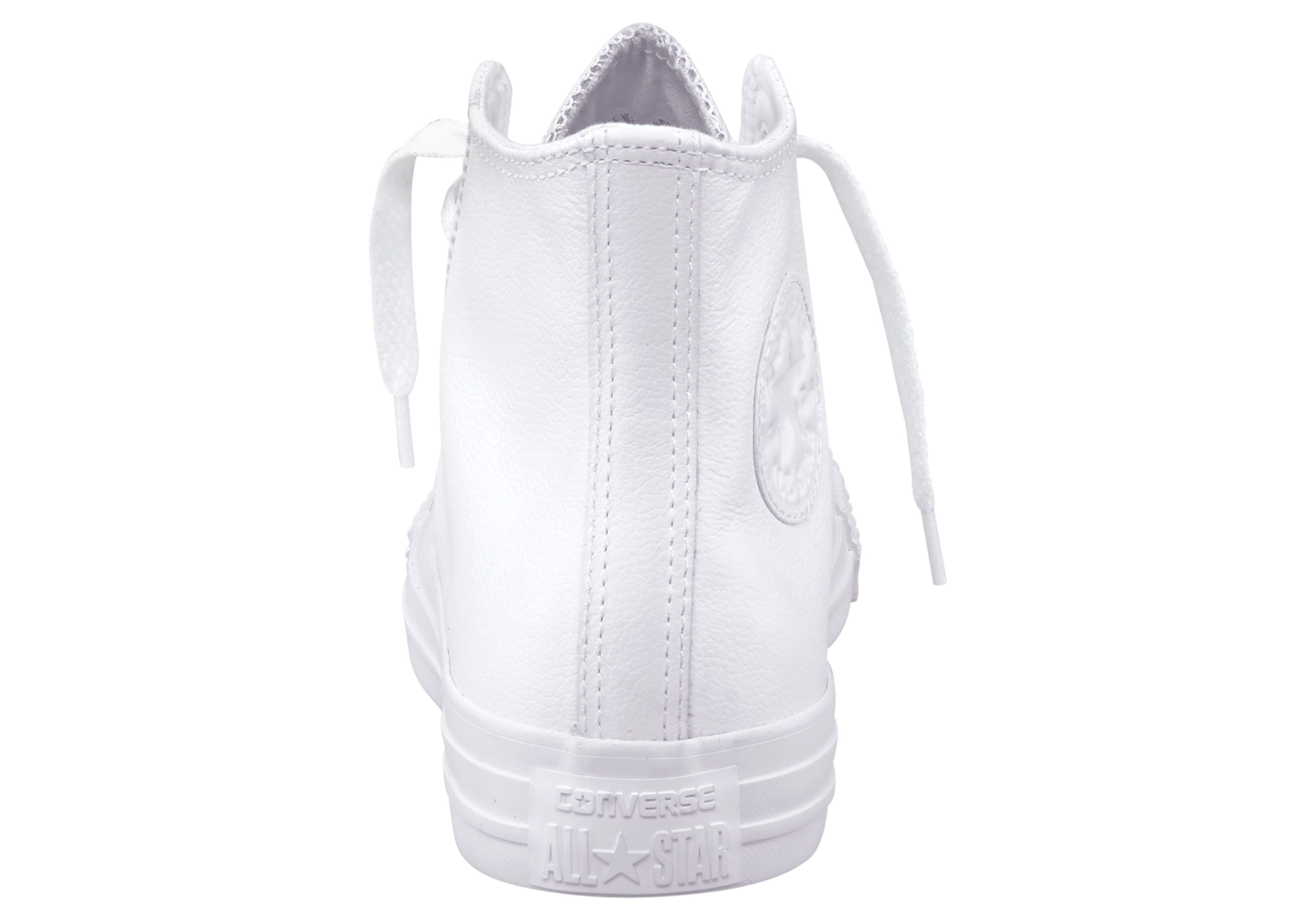 Converse Sneakers Chuck Taylor All Star Hi Monochroom Leer