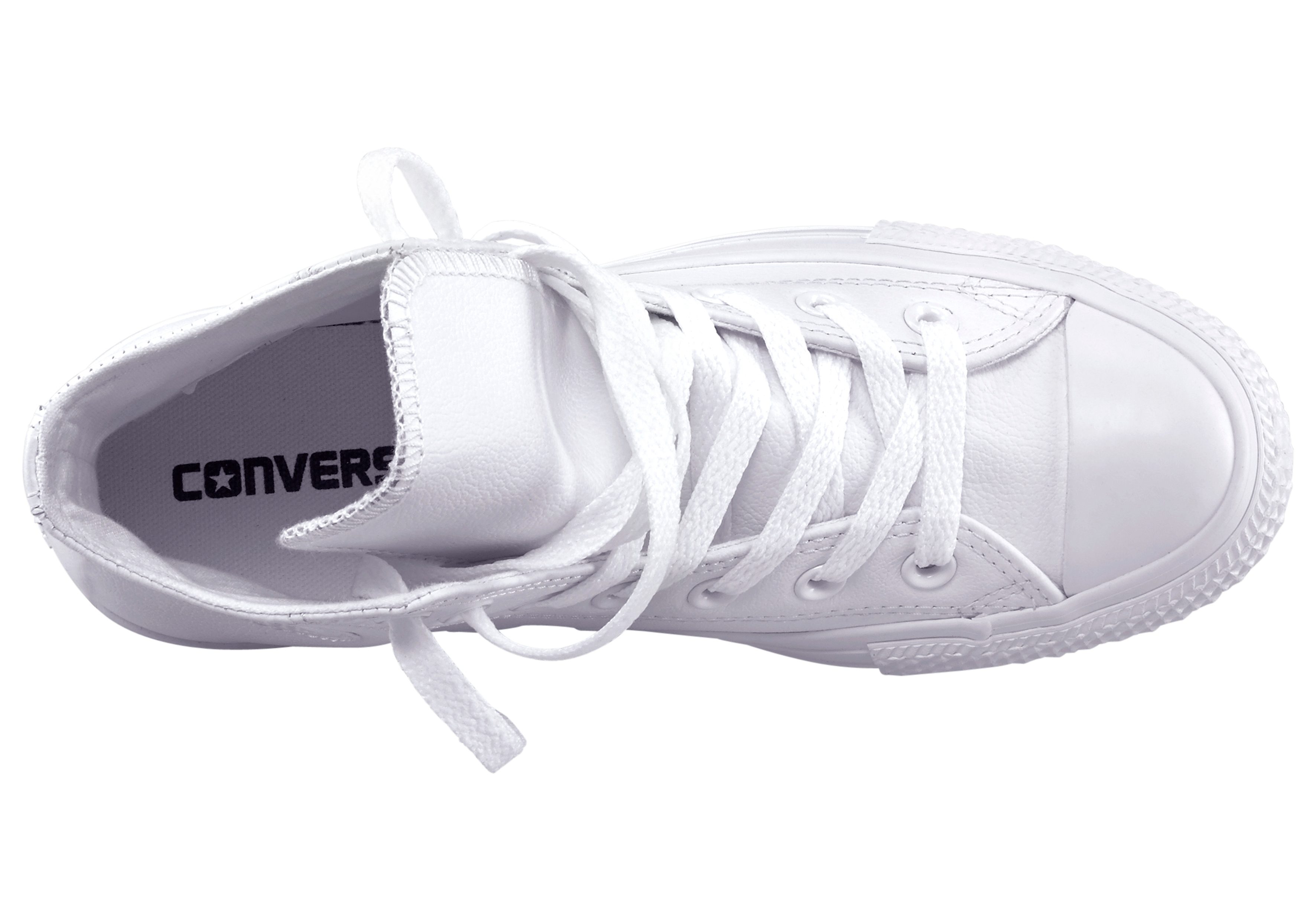 Converse Sneakers Chuck Taylor All Star Hi Monochroom Leer