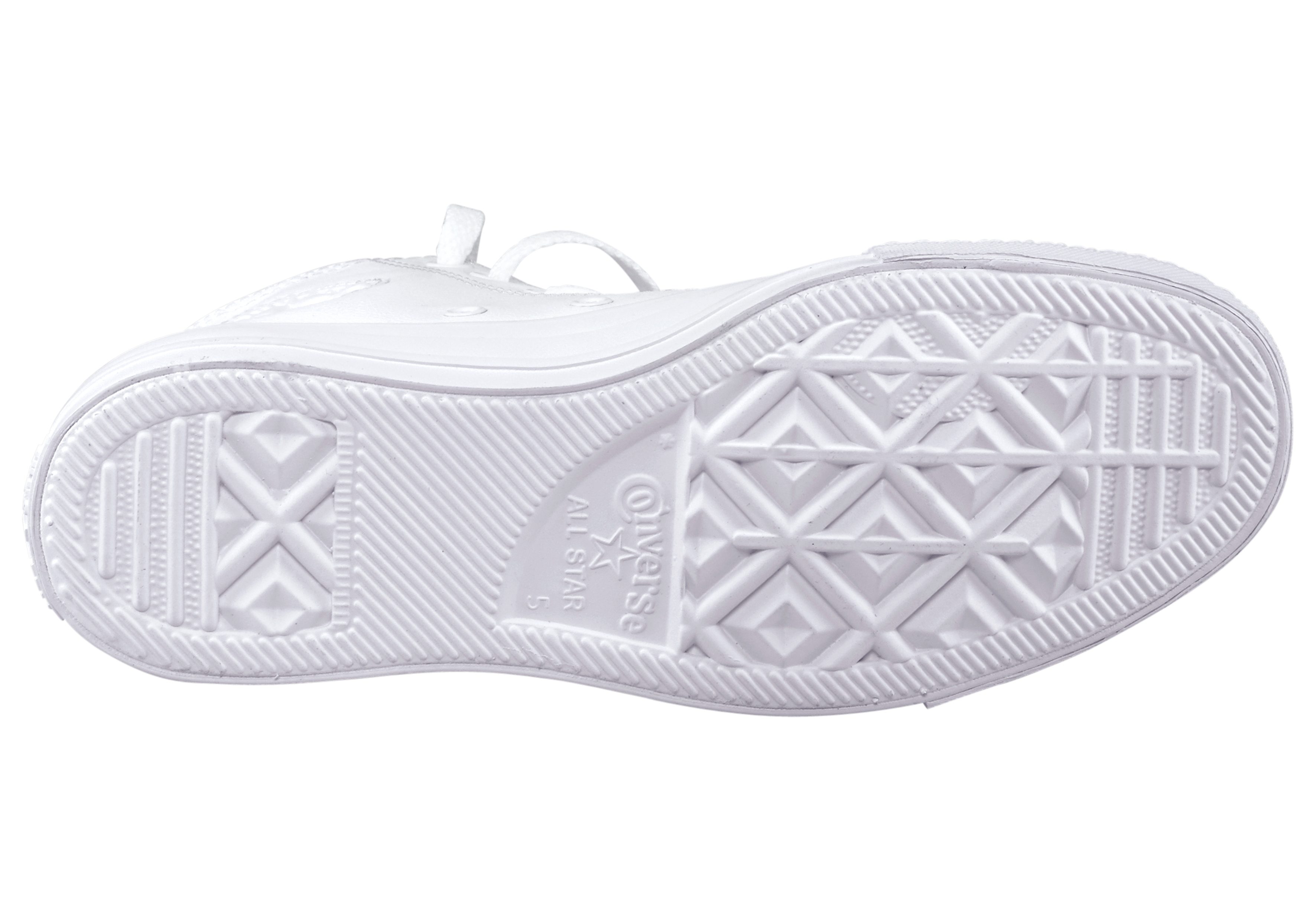 Converse Sneakers Chuck Taylor All Star Hi Monochroom Leer