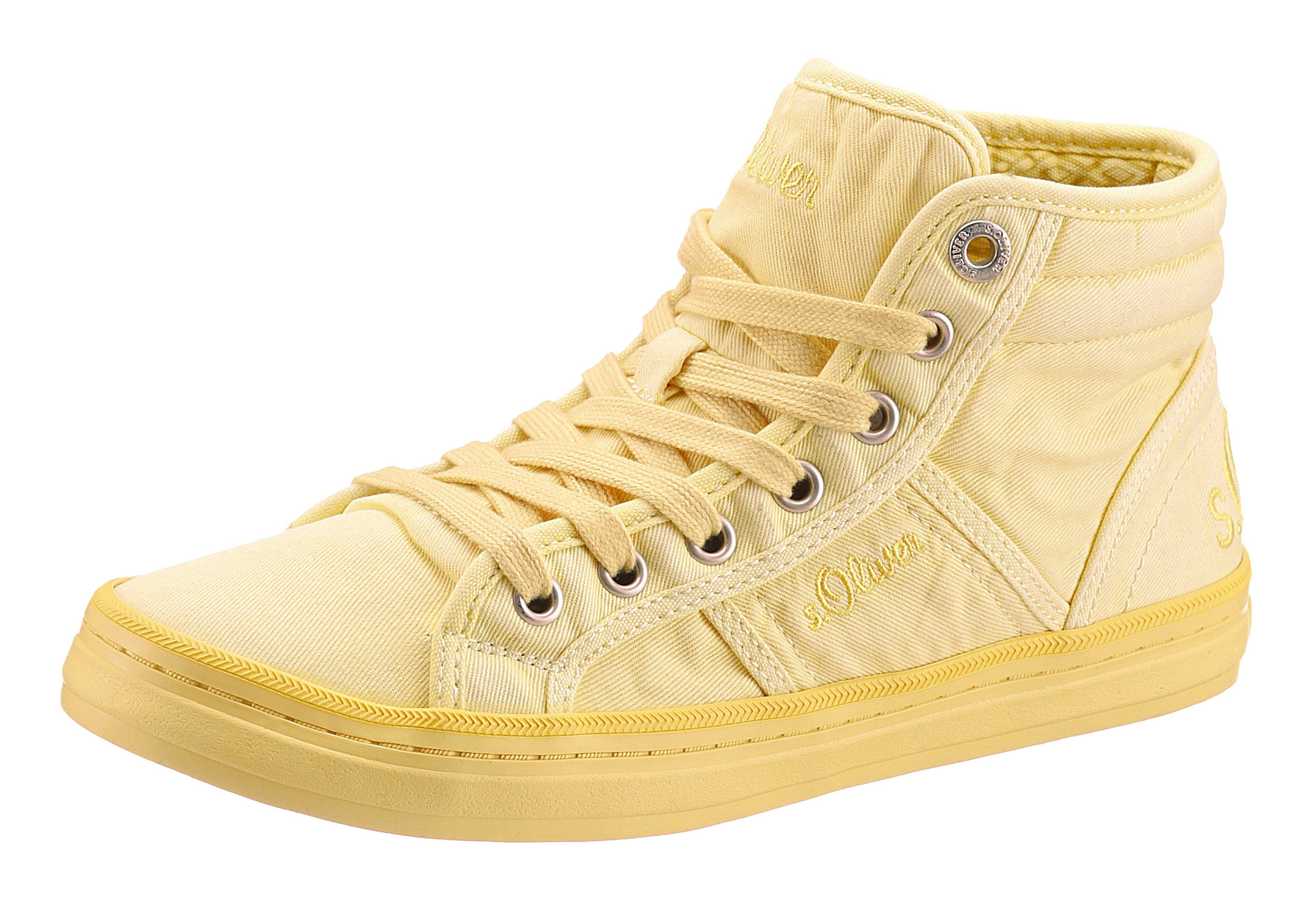 Schoen: S.OLIVER Hoge veterschoenen