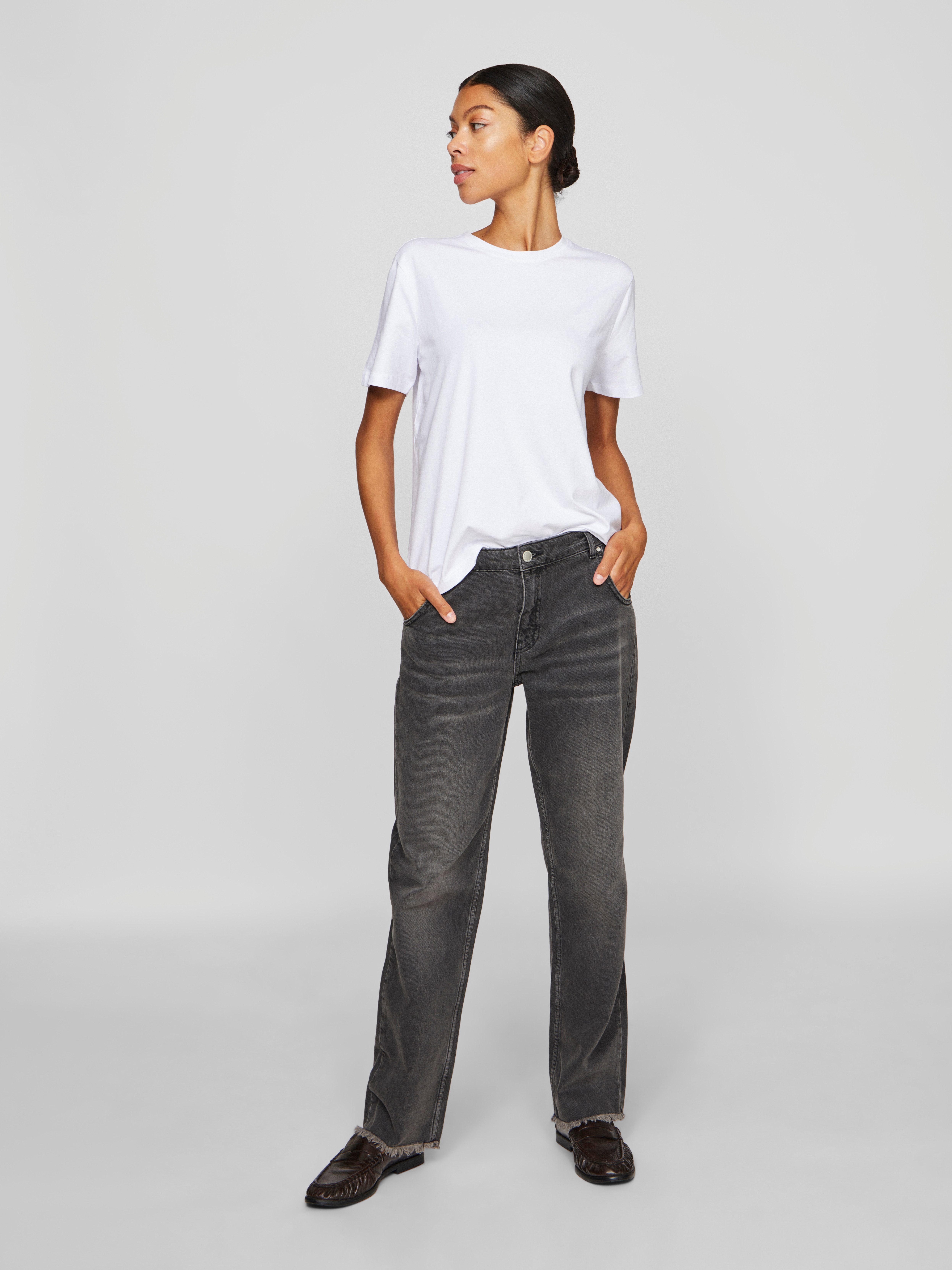 Vila Shirt met korte mouwen VINORA S S T-SHIRT NOOS