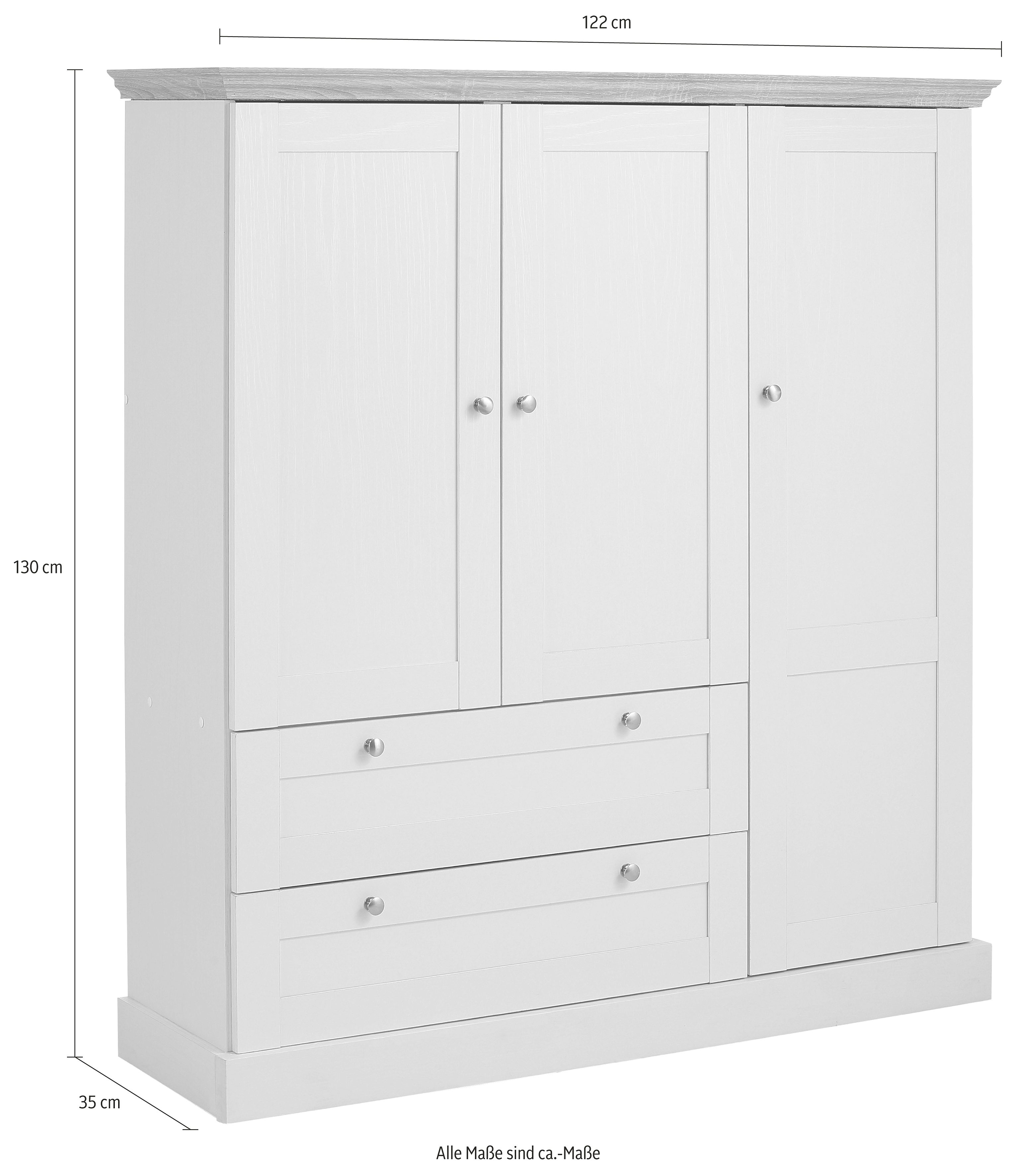 Home affaire Draaideurkast Binz, waskast, multifunctionele kast, Scandinavisch landhuisstijl