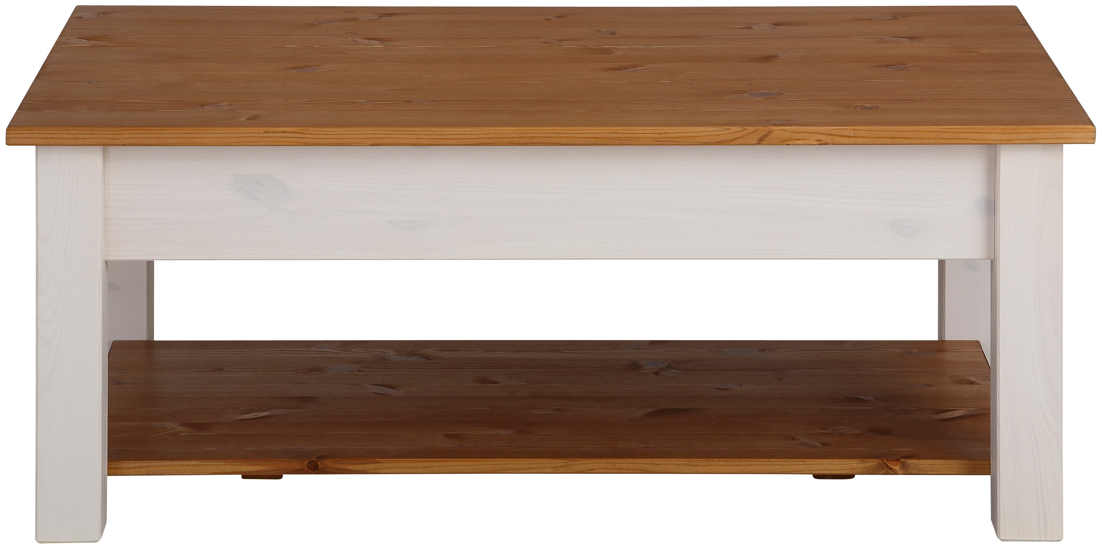 Home affaire Salontafel Chicago, TOPSELLER! in twee maten, landhuisstijl, extra opbergruimte