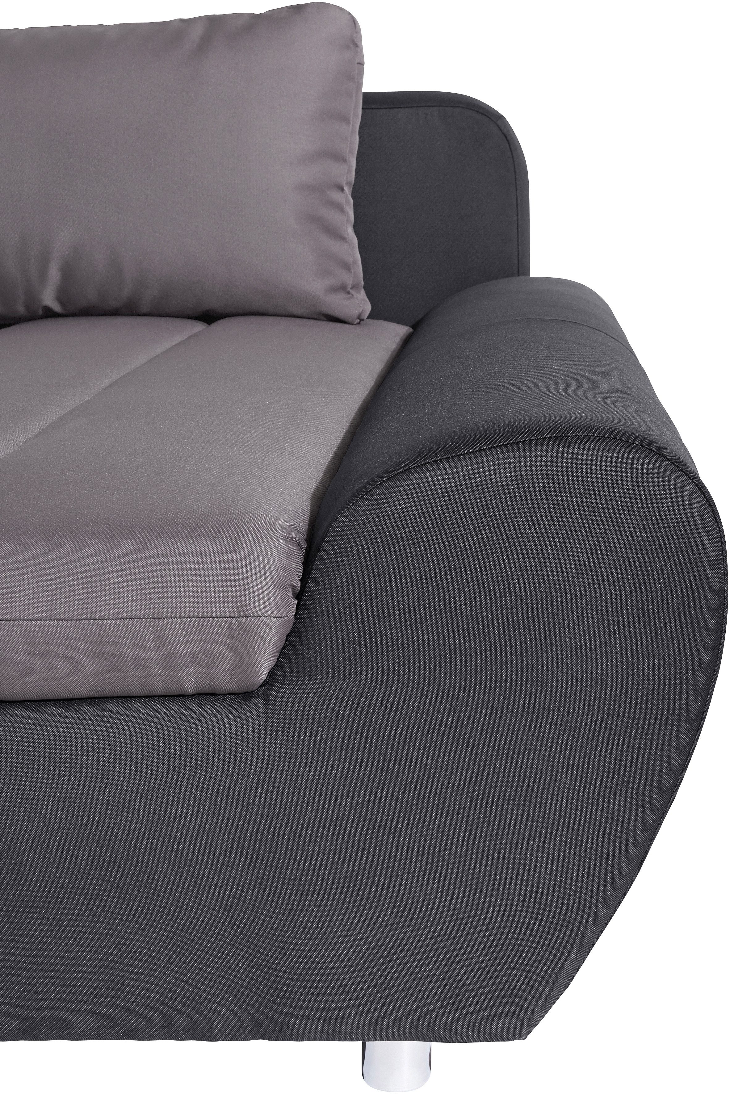 sit&more Zithoek Bandos U-vorm in 2 verschillende maten, naar keuze met slaapfunctie + bedkist