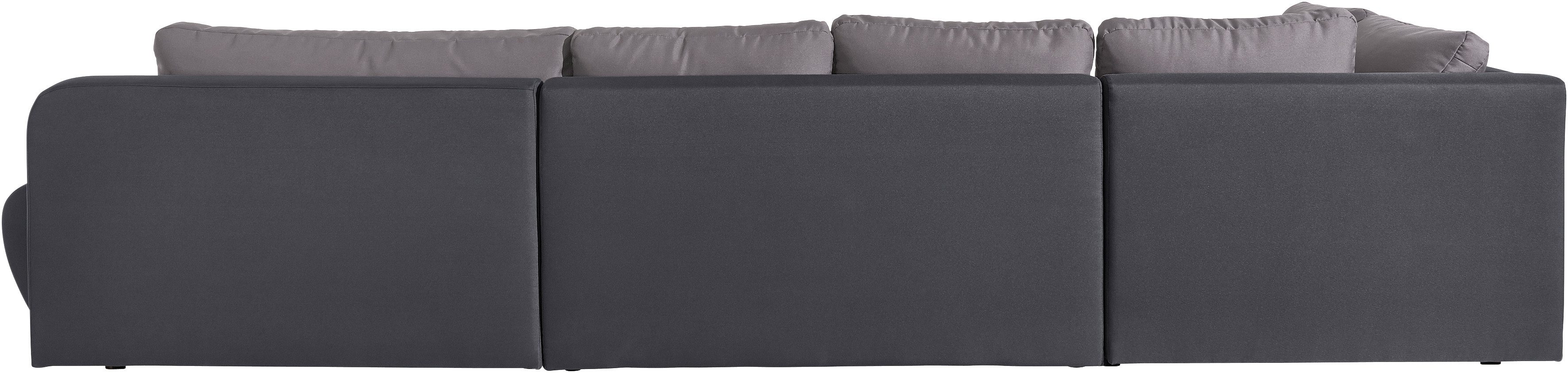 sit&more Zithoek Bandos U-vorm in 2 verschillende maten, naar keuze met slaapfunctie + bedkist