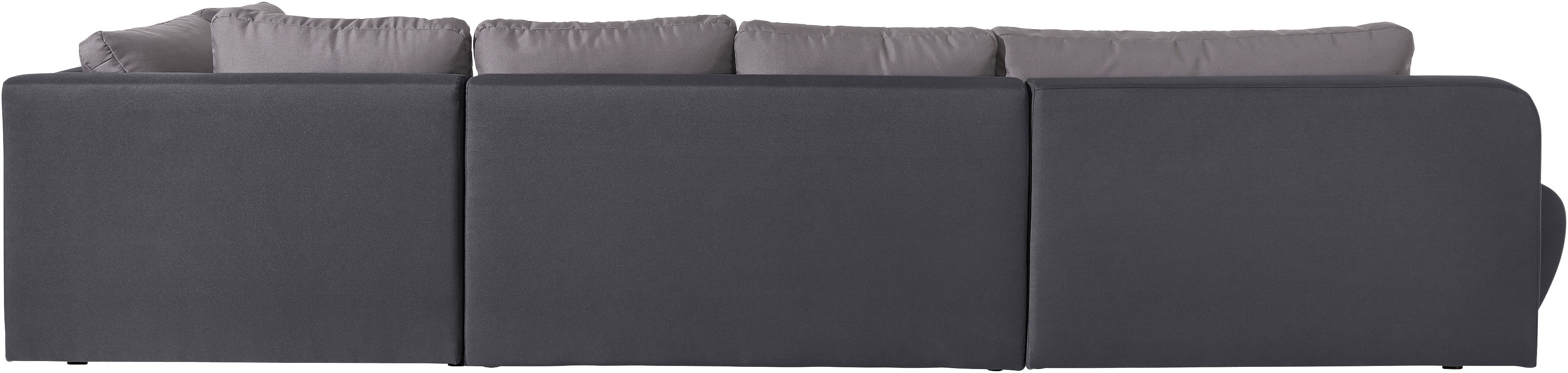 sit&more Zithoek Bandos U-vorm in 2 verschillende maten, naar keuze met slaapfunctie + bedkist