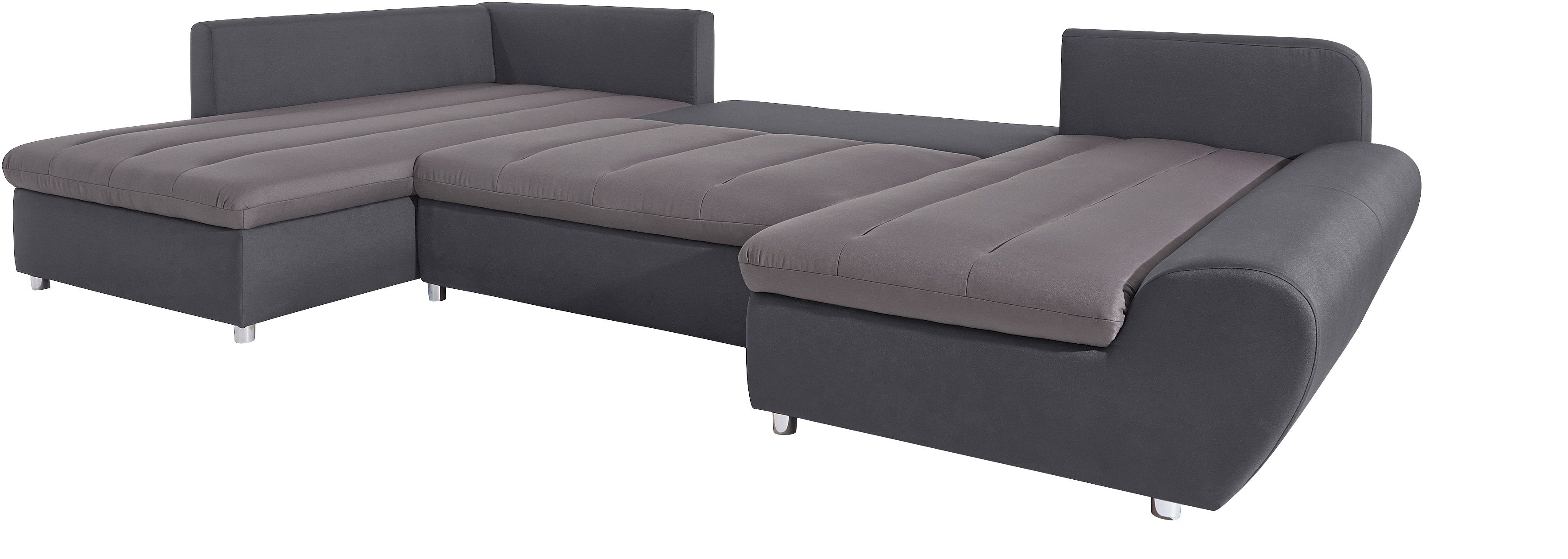 sit&more Zithoek Bandos U-vorm in 2 verschillende maten, naar keuze met slaapfunctie + bedkist