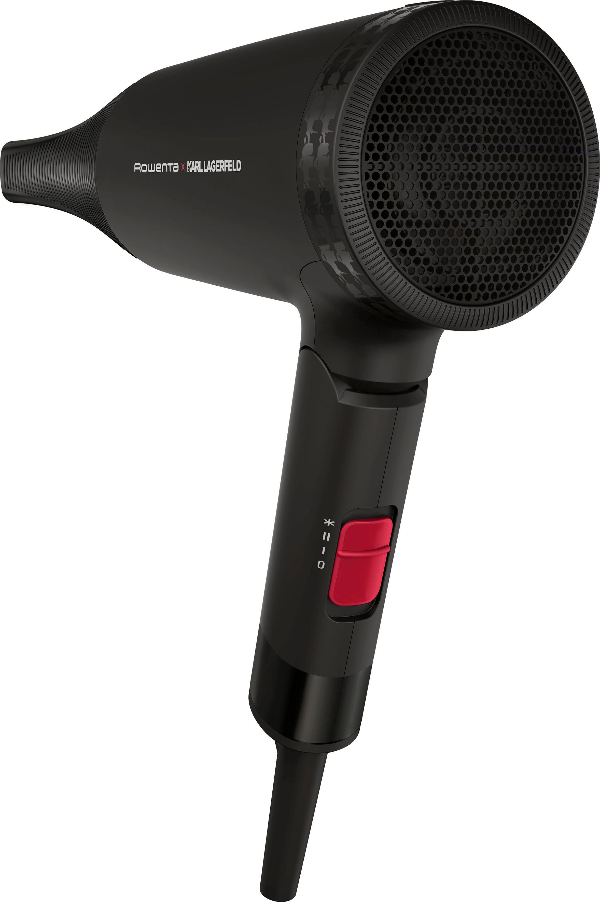Rowenta Haardroger ROWENTA x Karl Lagerfeld CV184L Express Style haardroger compact, opvouwbaar ontwerp, perfect voor onderweg, ultralichtgewicht