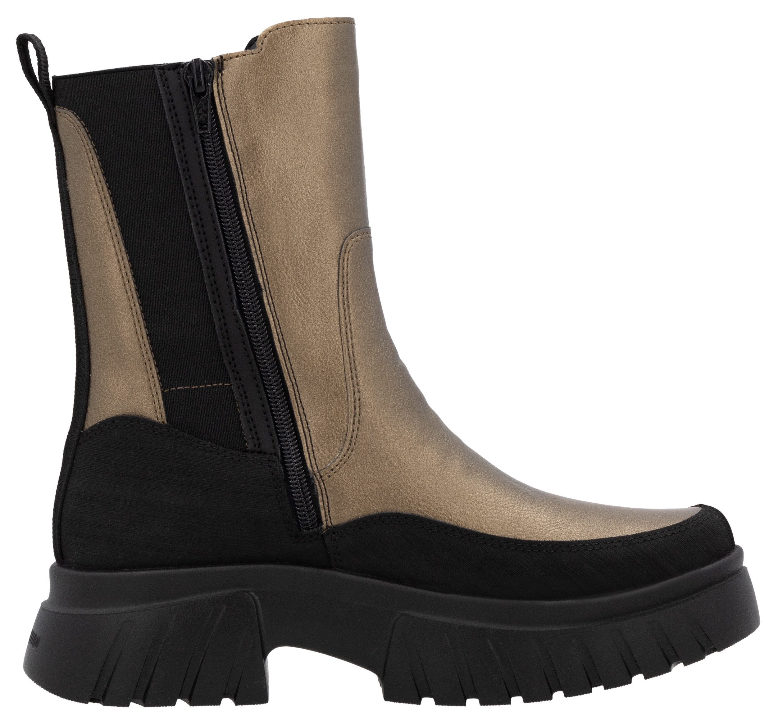 Rieker EVOLUTION Chelsea-boots instaplaarzen, enkellaarsjes met praktische binnenrits