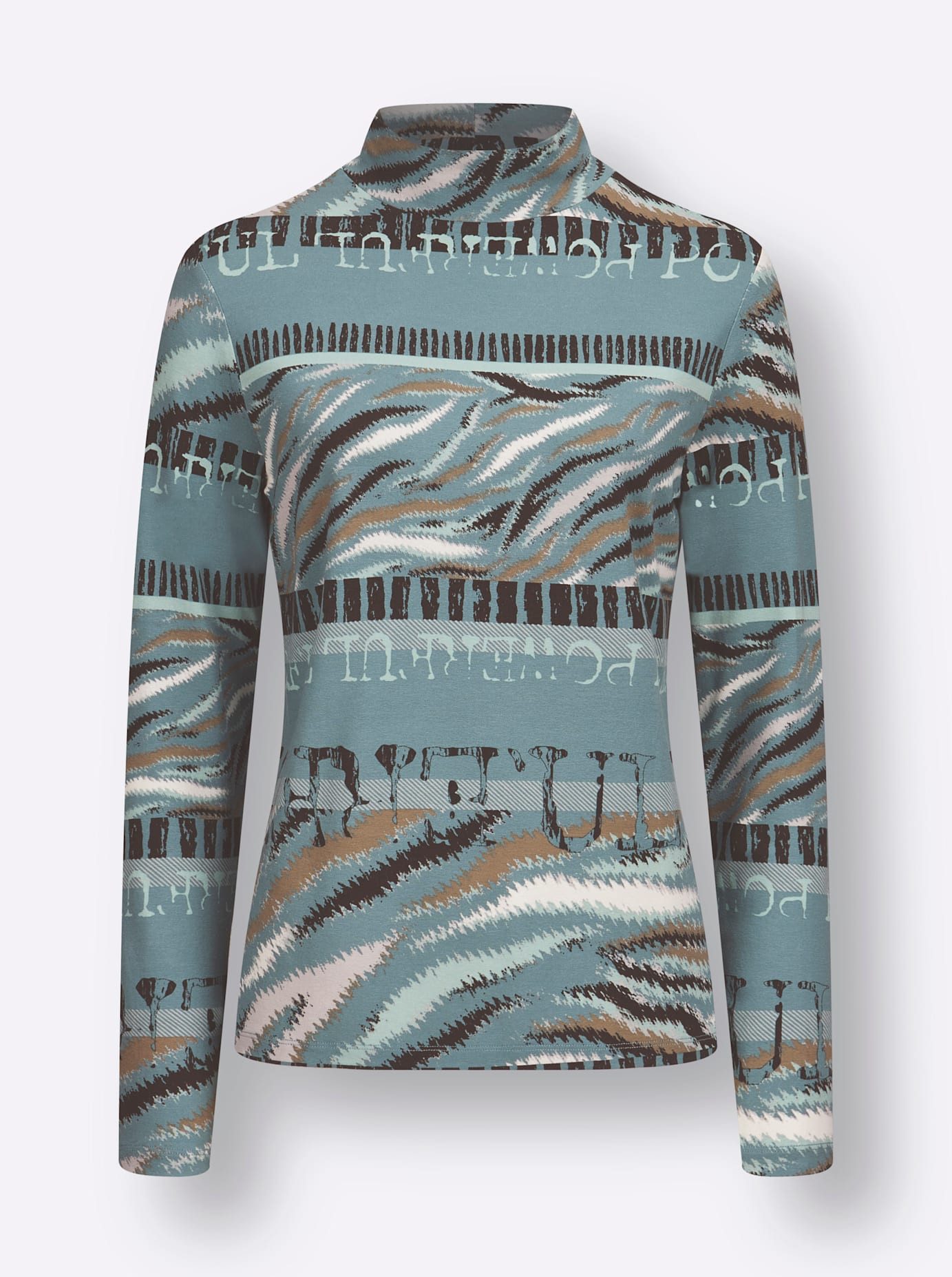 Creation L Shirt met staande kraag Shirt met opstaand kraagje (1-delig)